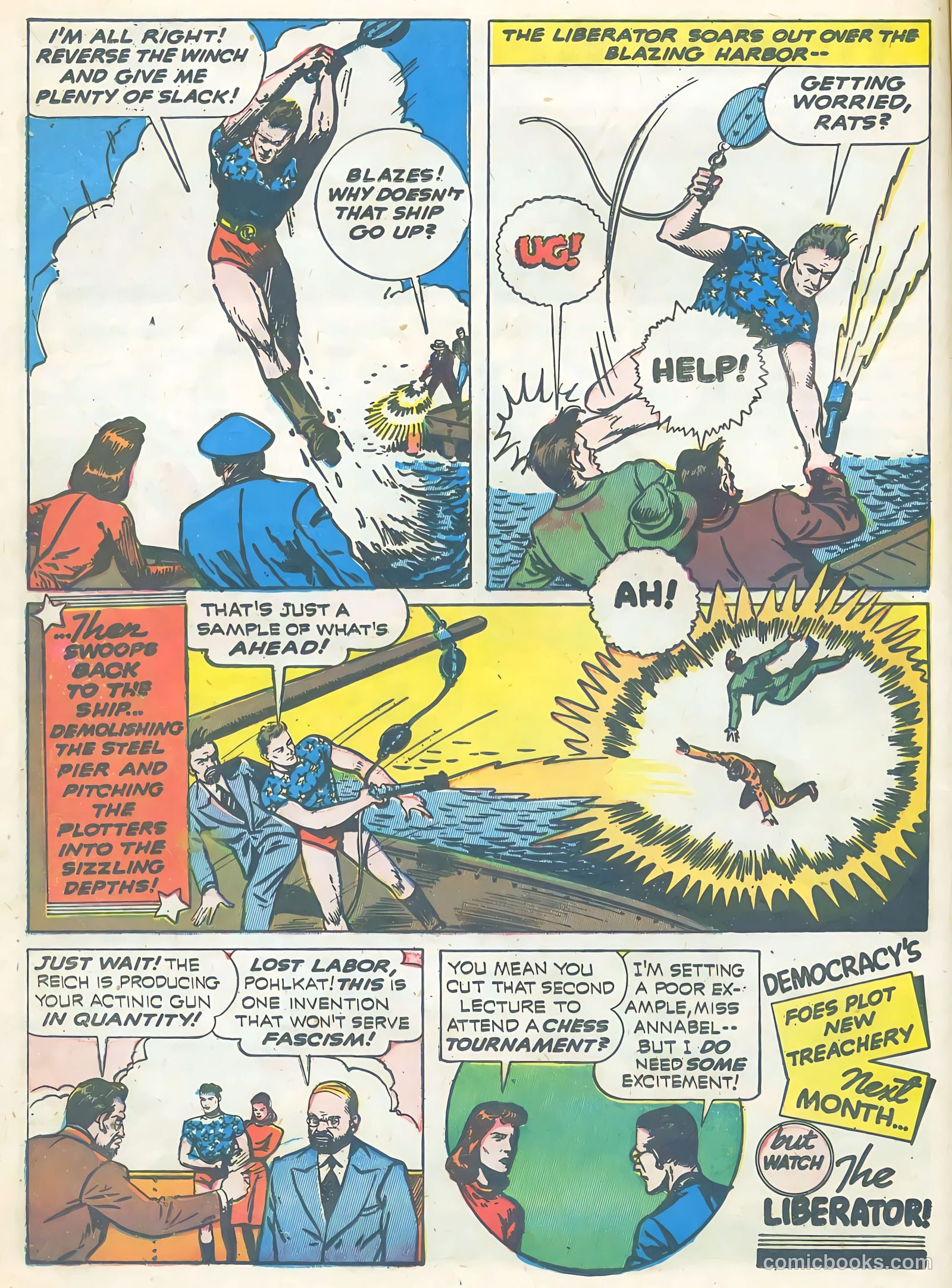 Exciting Comics #20 (1942) — page 29 of 67