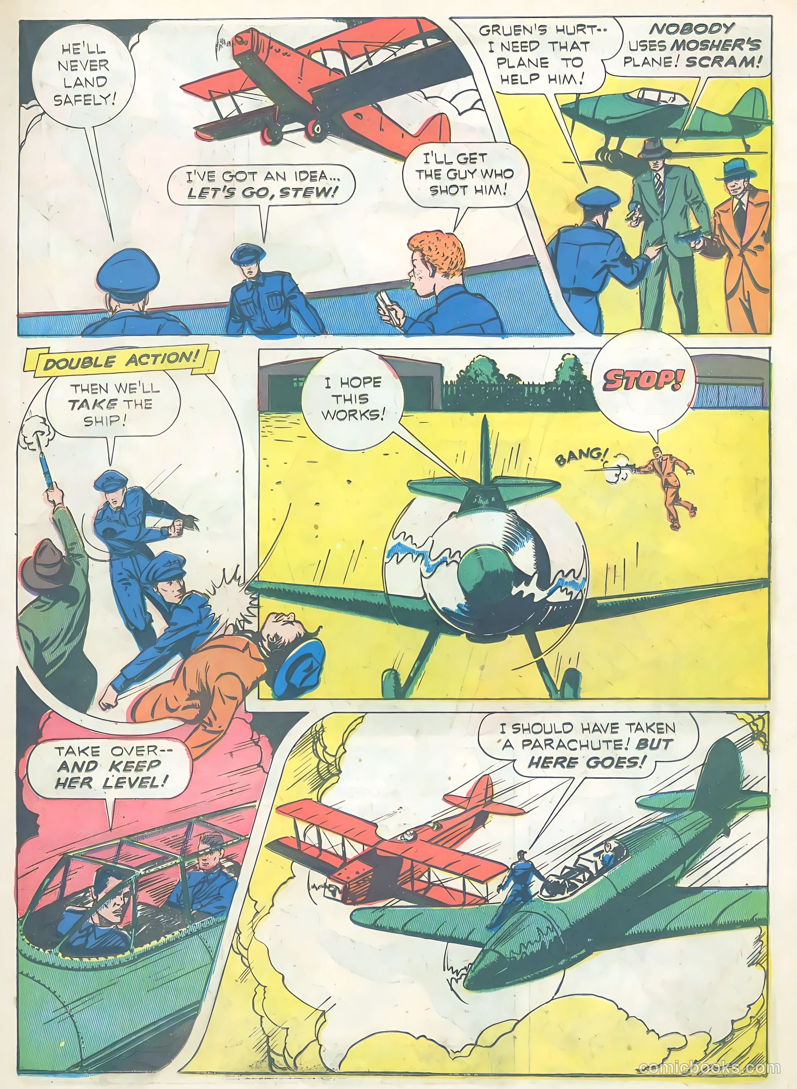 Exciting Comics #20 (1942) — page 32 of 67