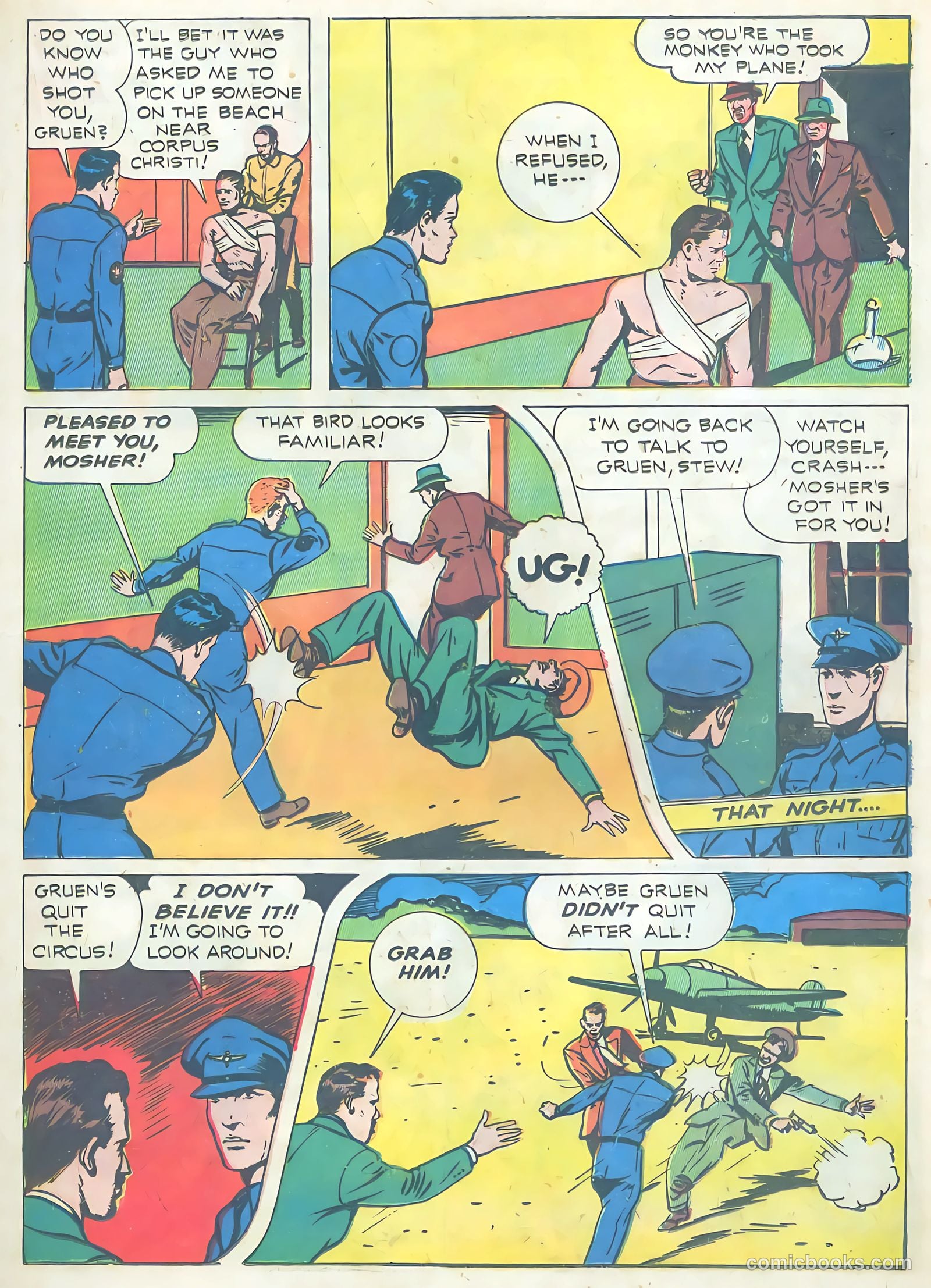 Exciting Comics #20 (1942) — page 34 of 67