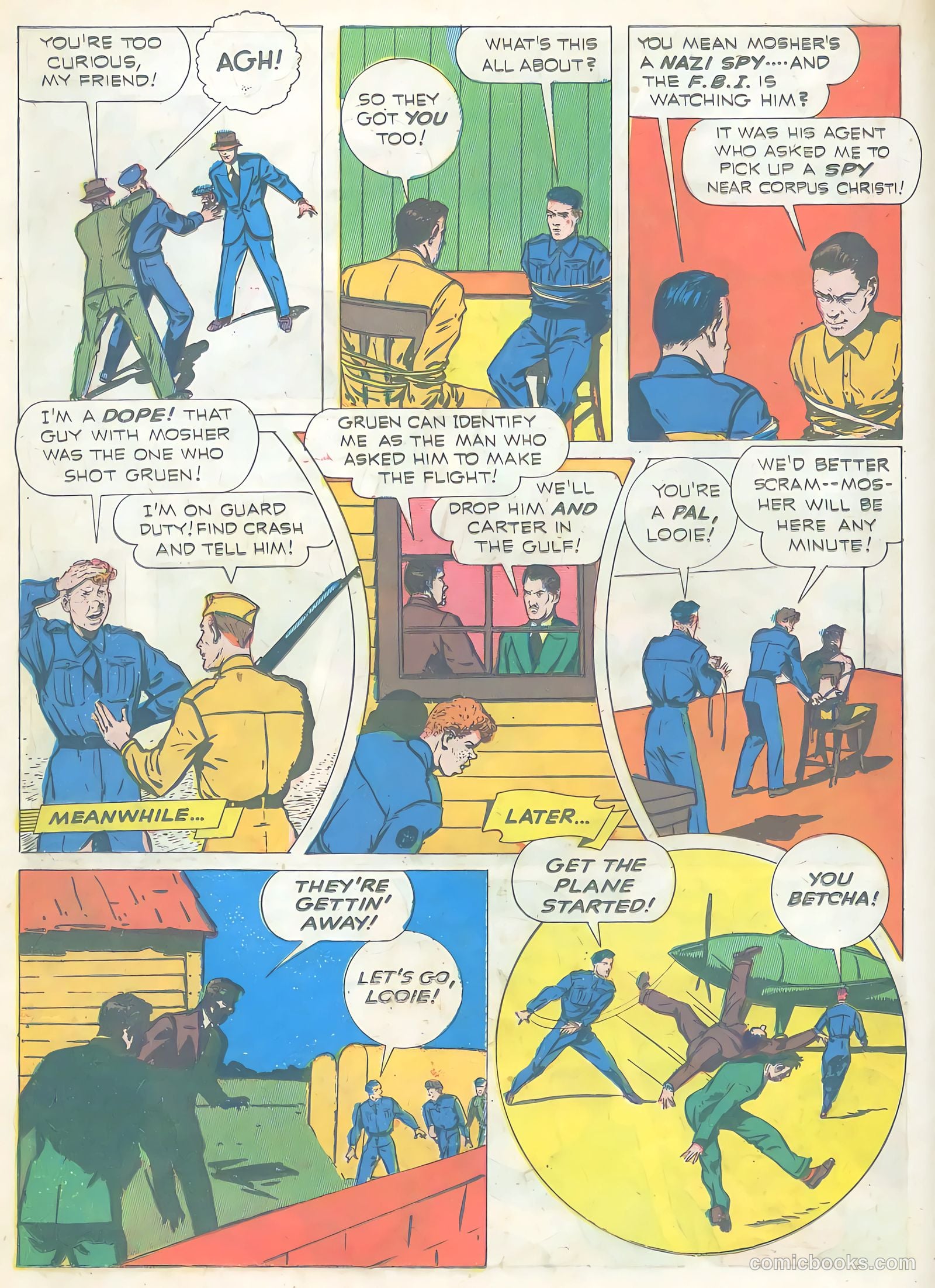 Exciting Comics #20 (1942) — page 35 of 67