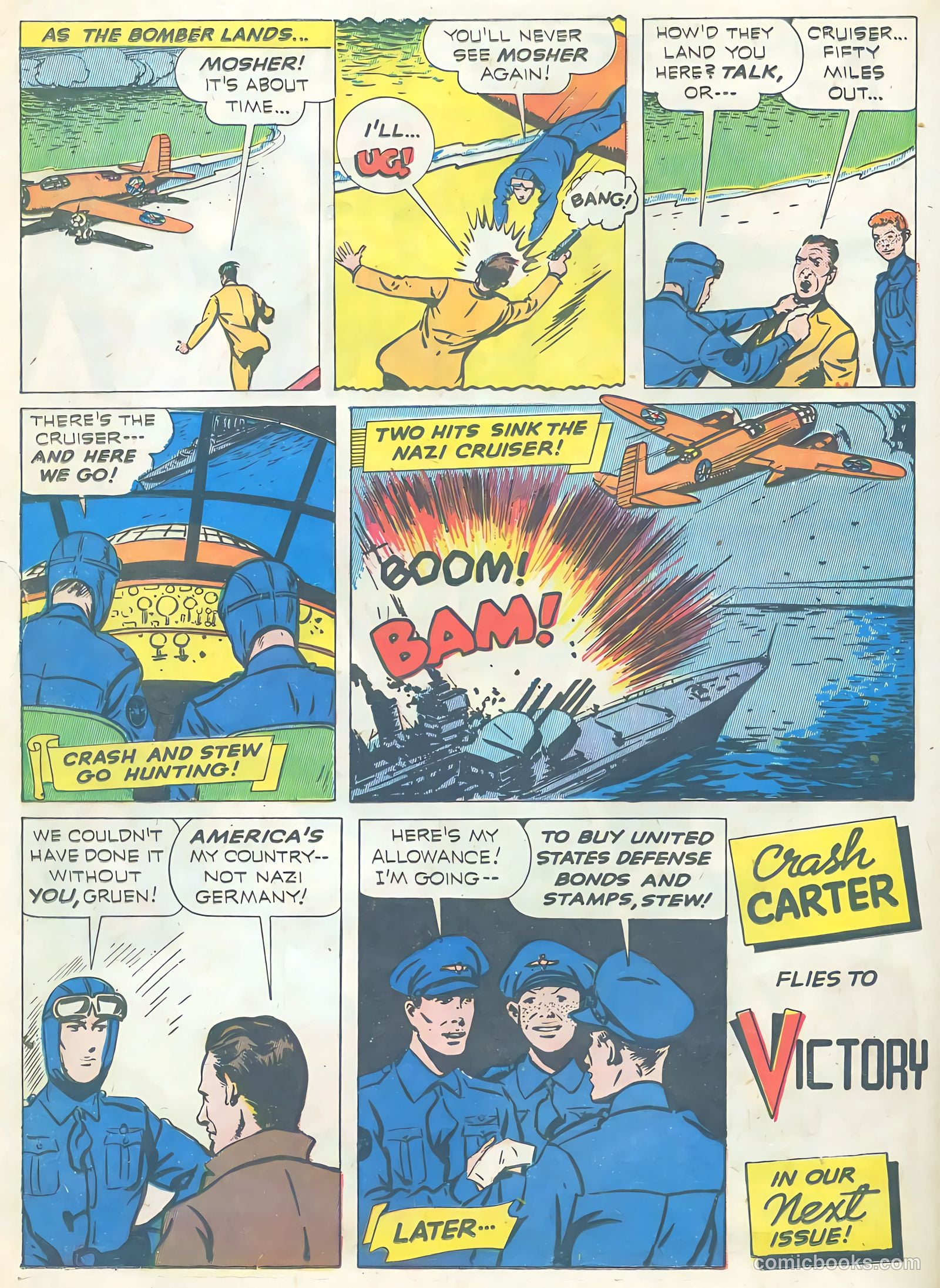 Exciting Comics #20 (1942) — page 37 of 67