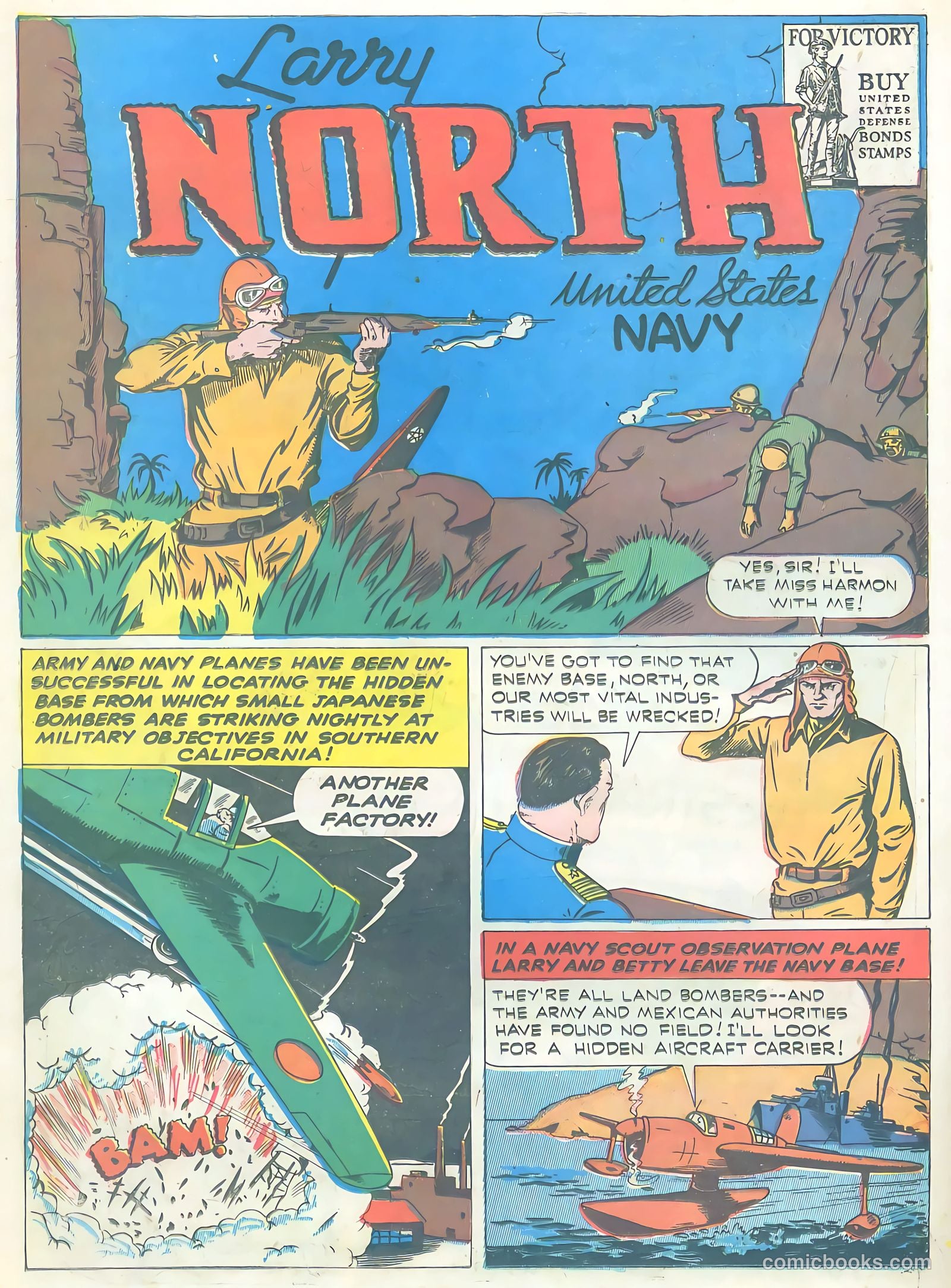 Exciting Comics #20 (1942) — page 39 of 67