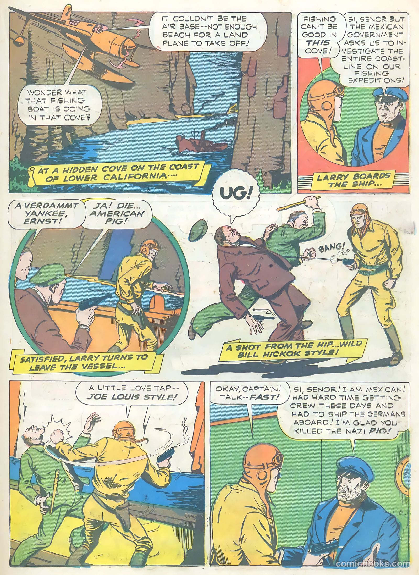 Exciting Comics #20 (1942) — page 40 of 67