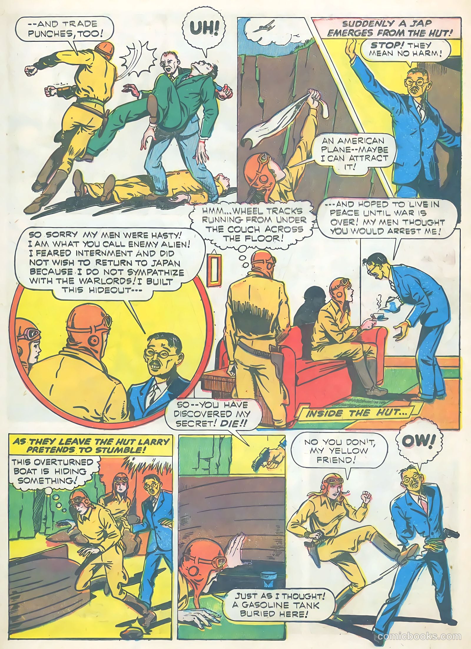 Exciting Comics #20 (1942) — page 42 of 67