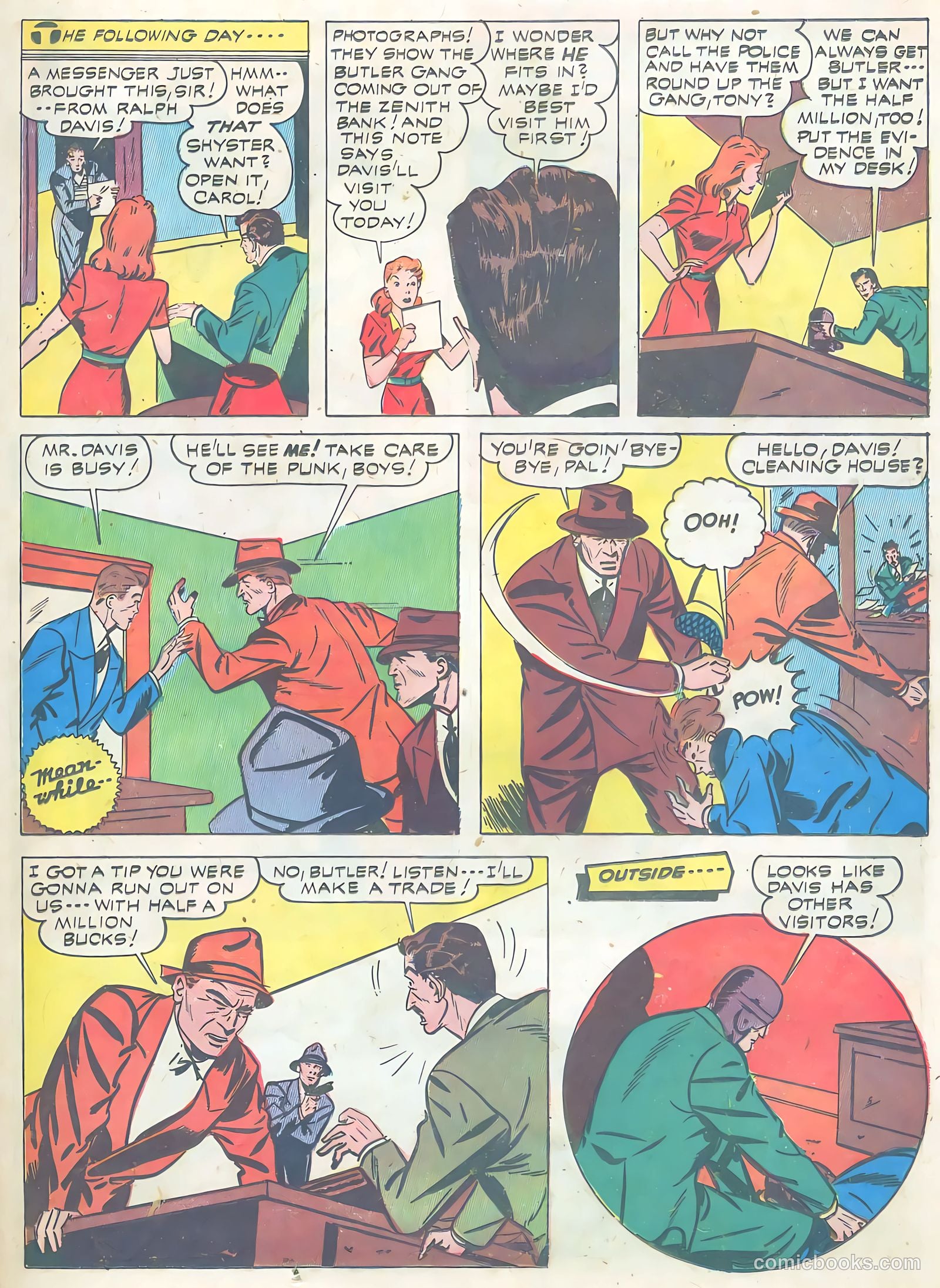 Exciting Comics #20 (1942) — page 46 of 67