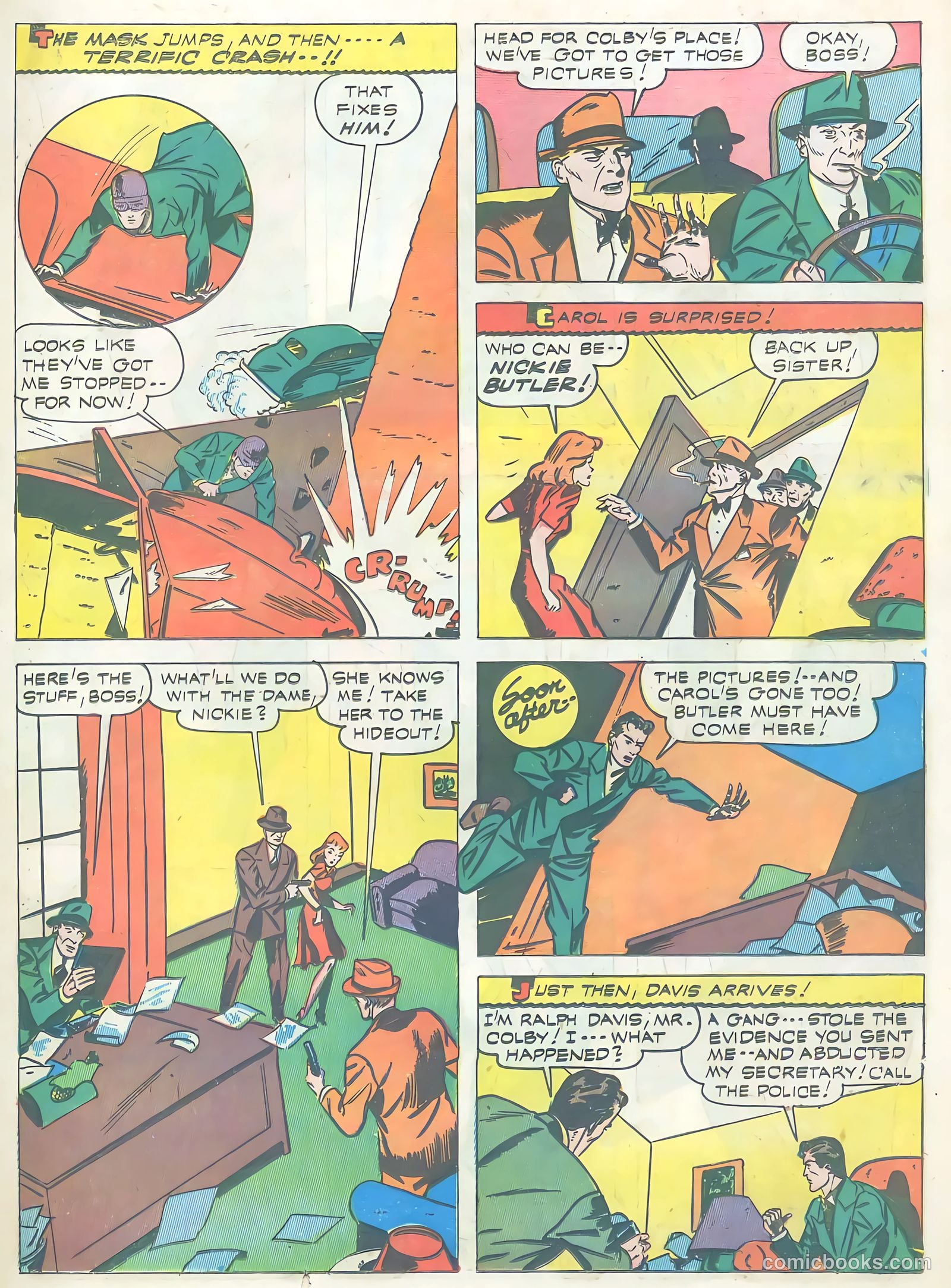 Exciting Comics #20 (1942) — page 48 of 67
