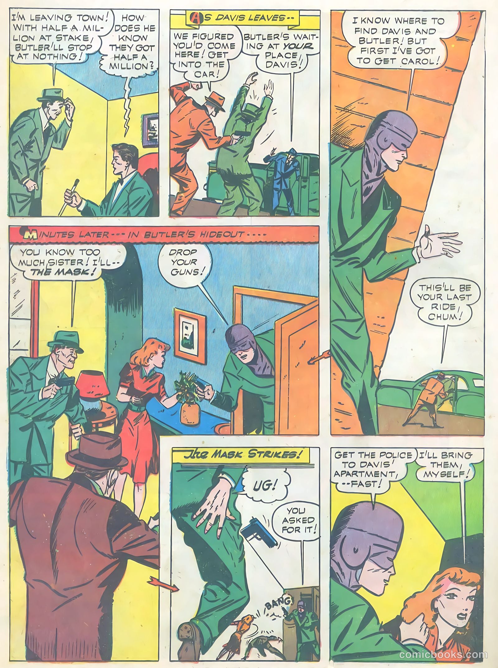 Exciting Comics #20 (1942) — page 49 of 67