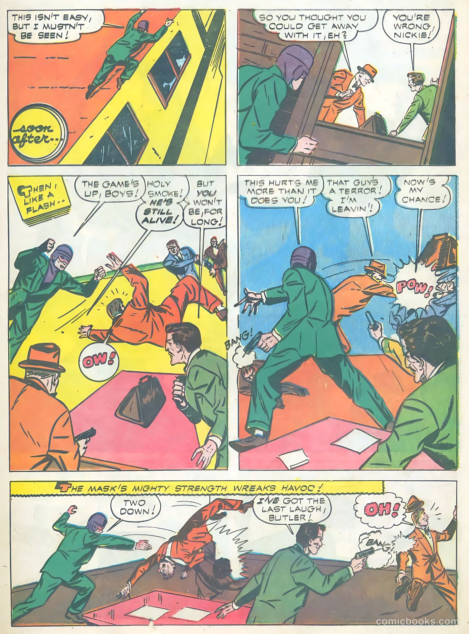 Exciting Comics #20 (1942) — page 50 of 67