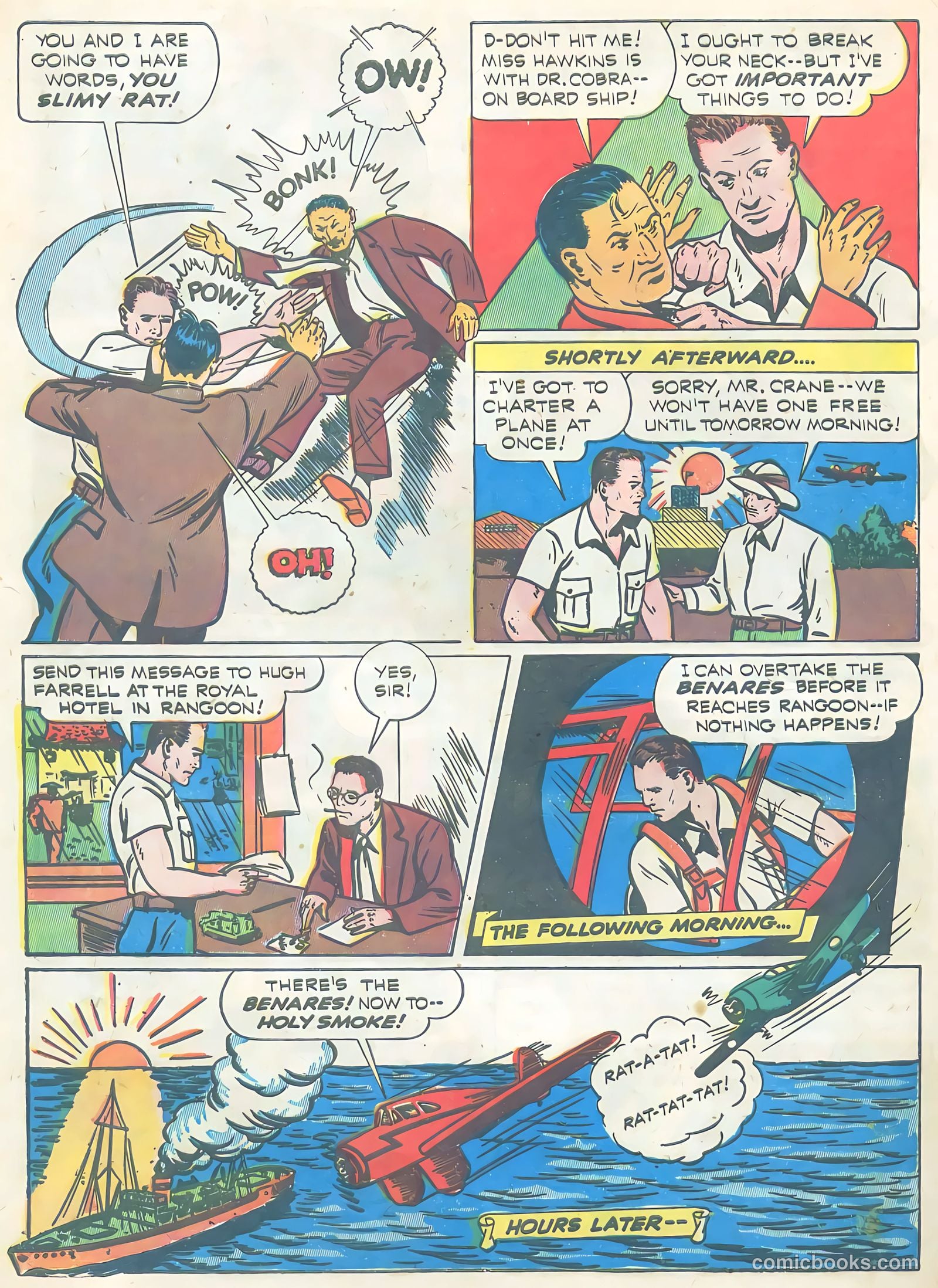 Exciting Comics #20 (1942) — page 57 of 67