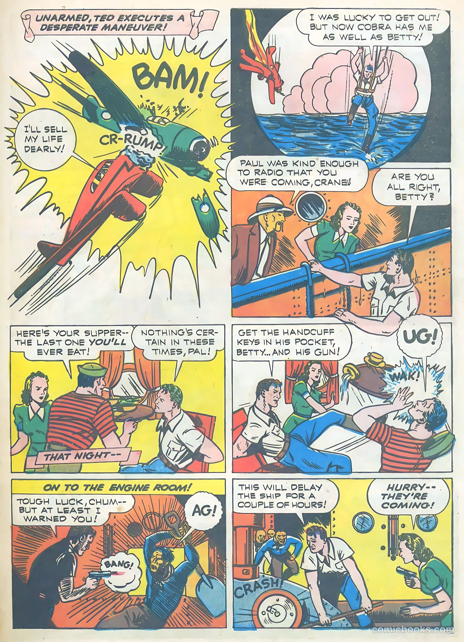 Exciting Comics #20 (1942) — page 58 of 67