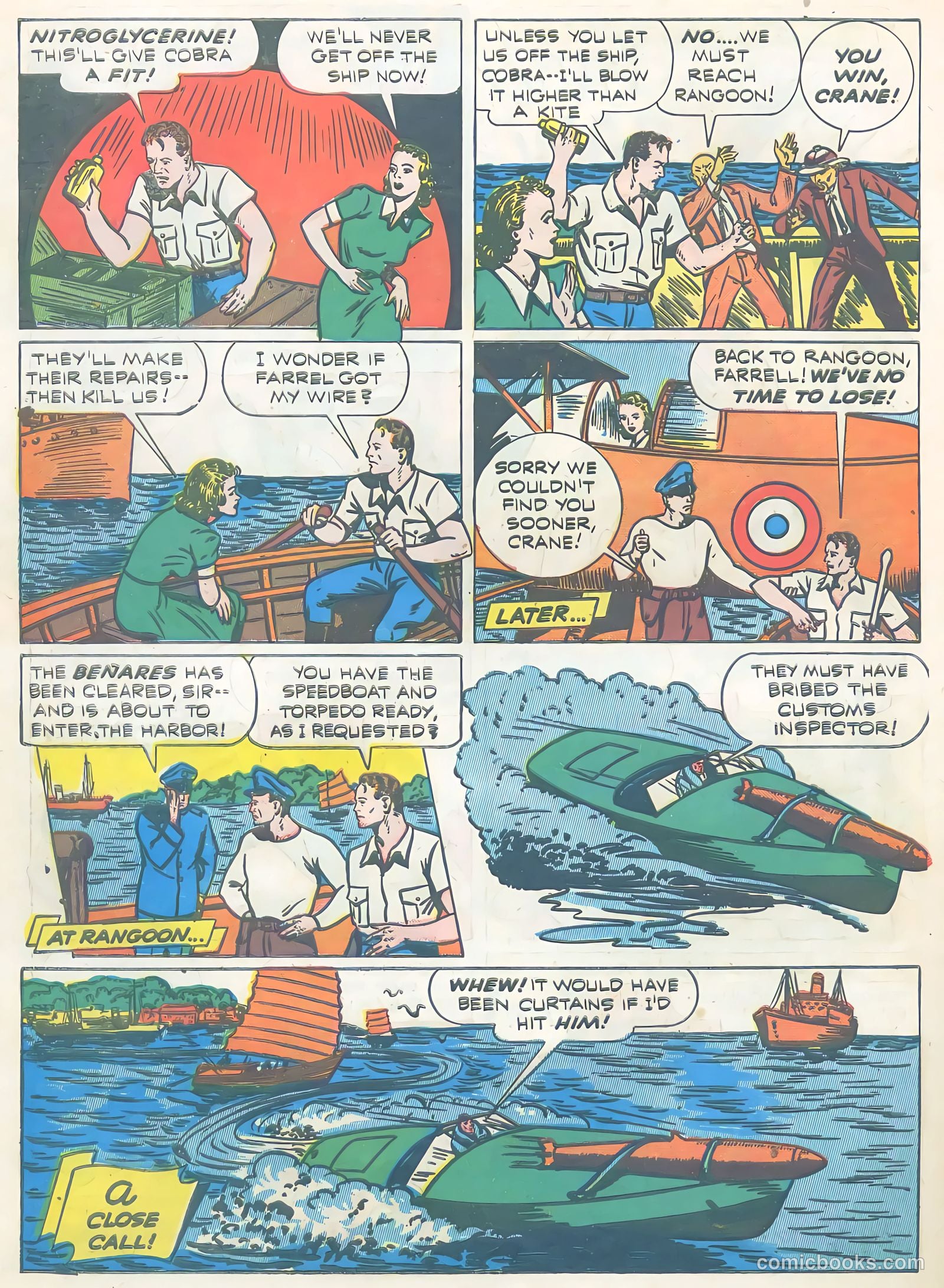 Exciting Comics #20 (1942) — page 59 of 67