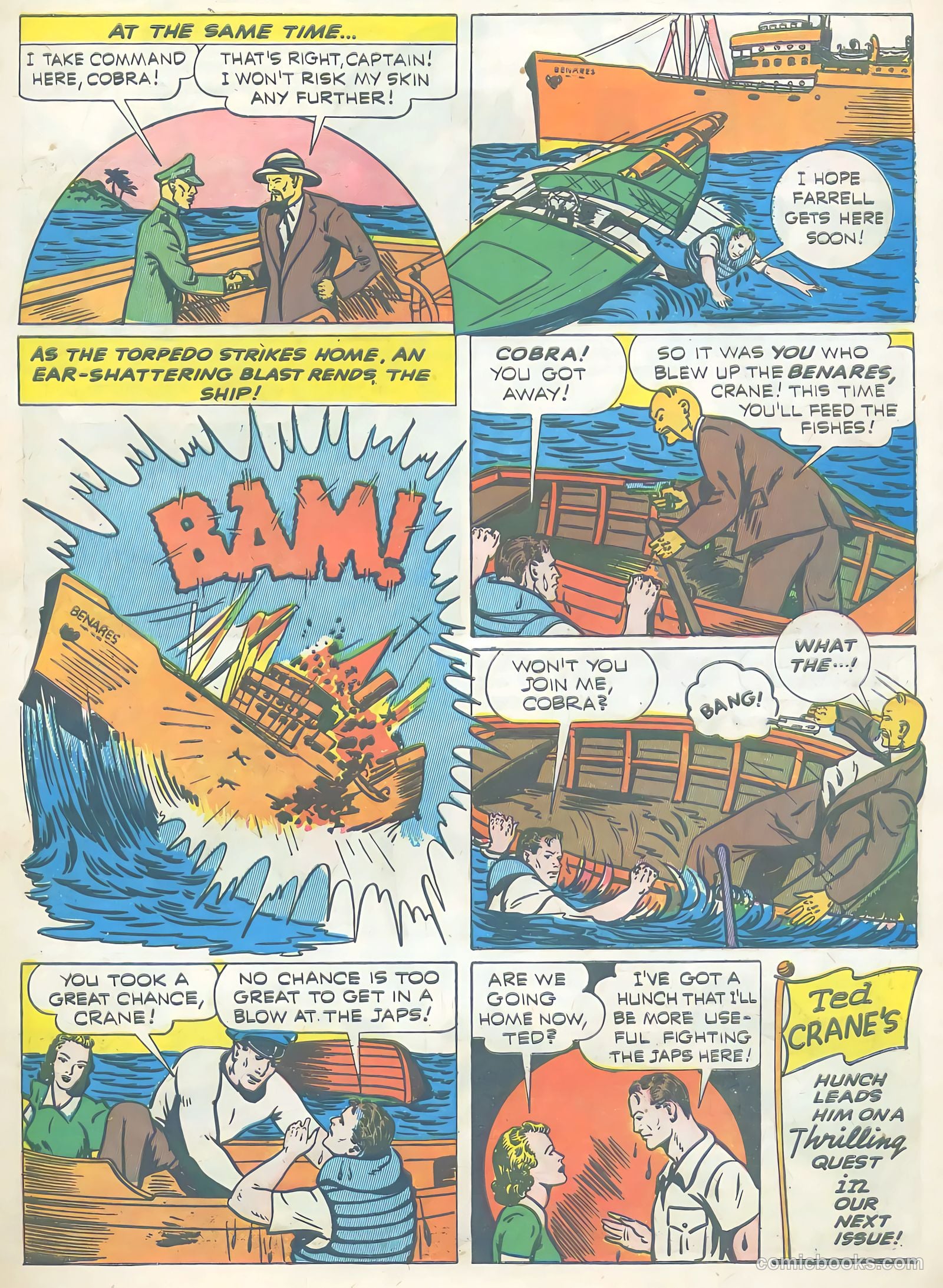 Exciting Comics #20 (1942) — page 60 of 67