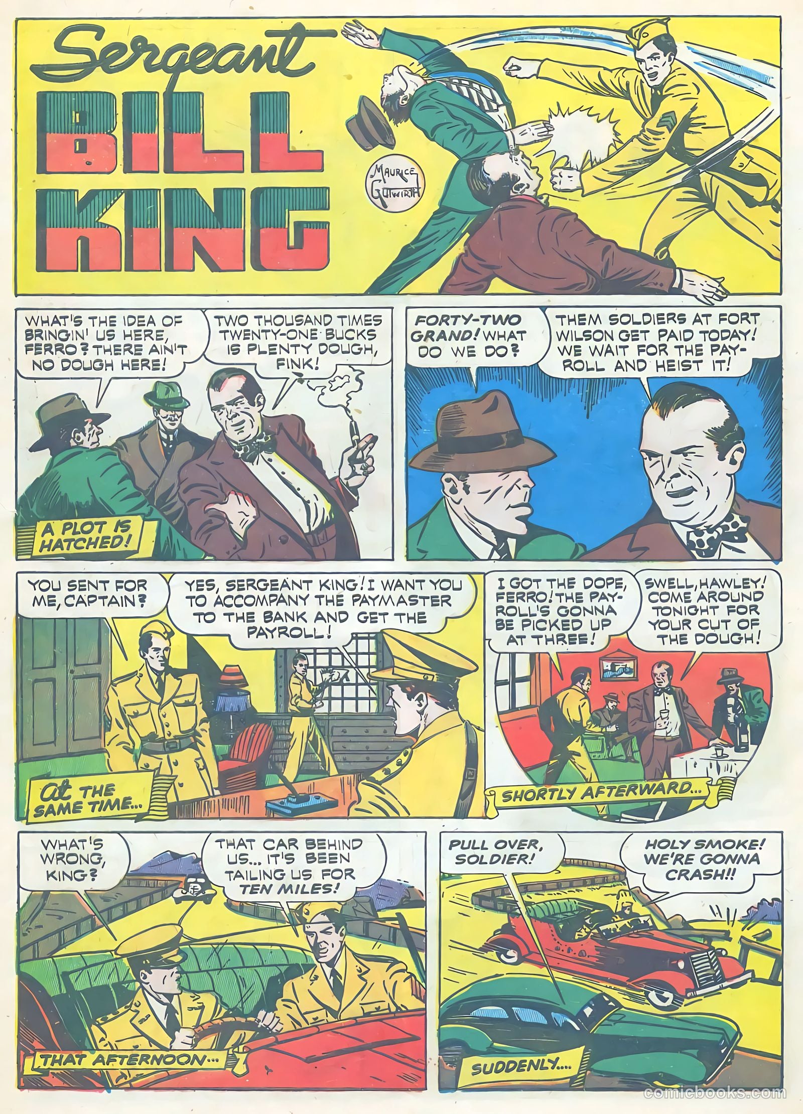 Exciting Comics #20 (1942) — page 61 of 67