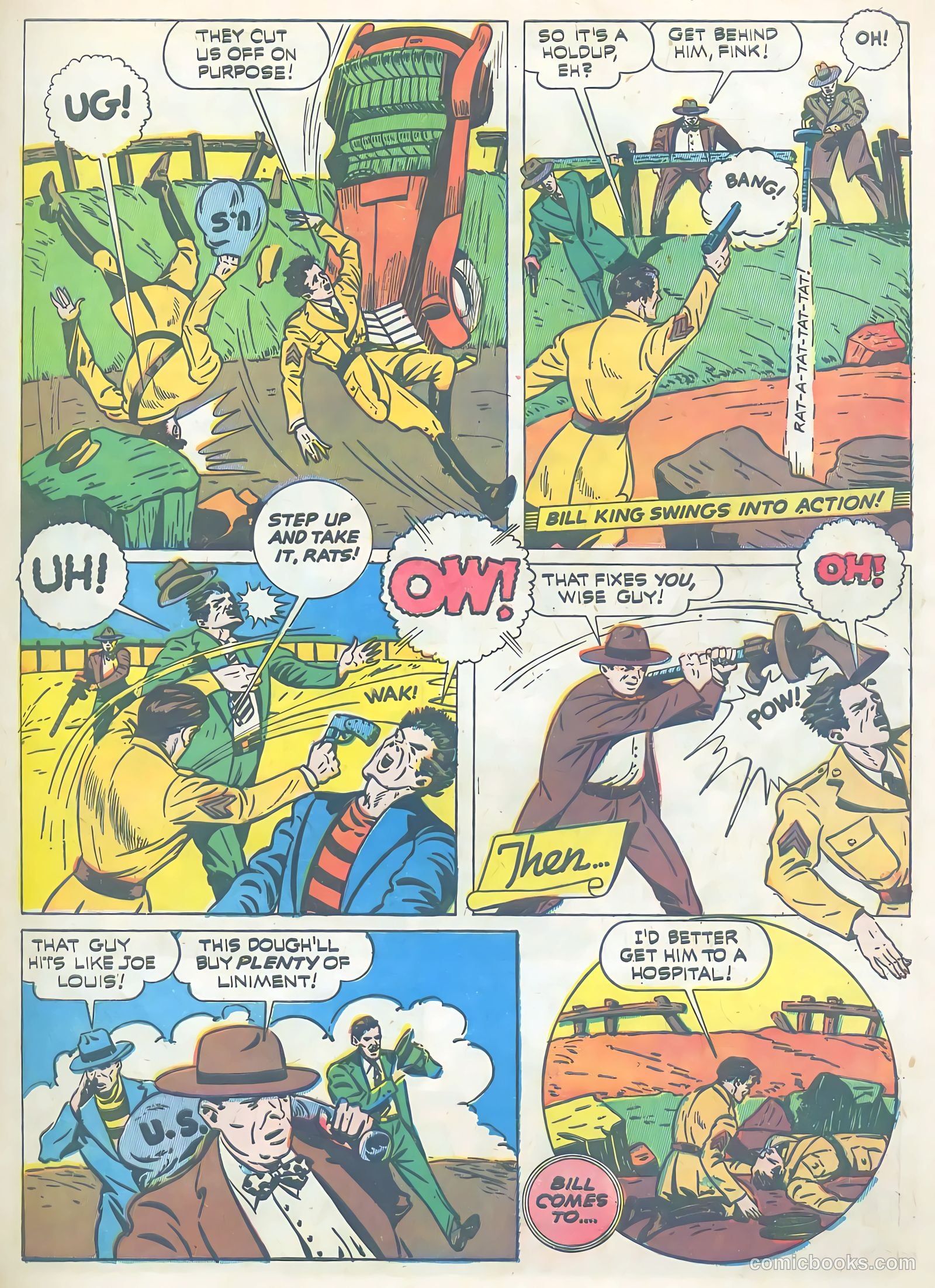 Exciting Comics #20 (1942) — page 62 of 67