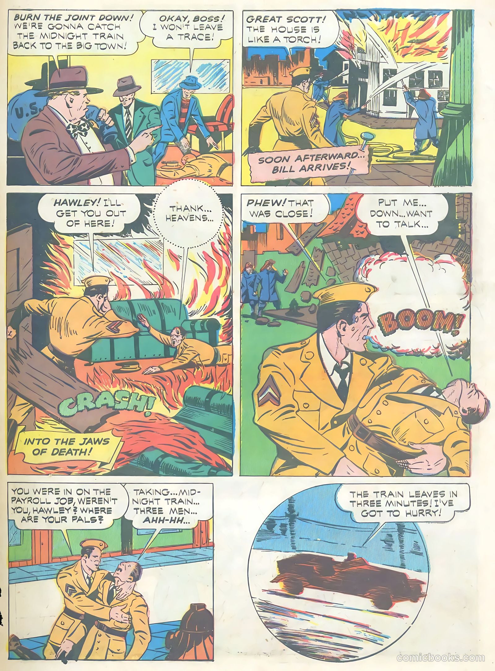 Exciting Comics #20 (1942) — page 64 of 67