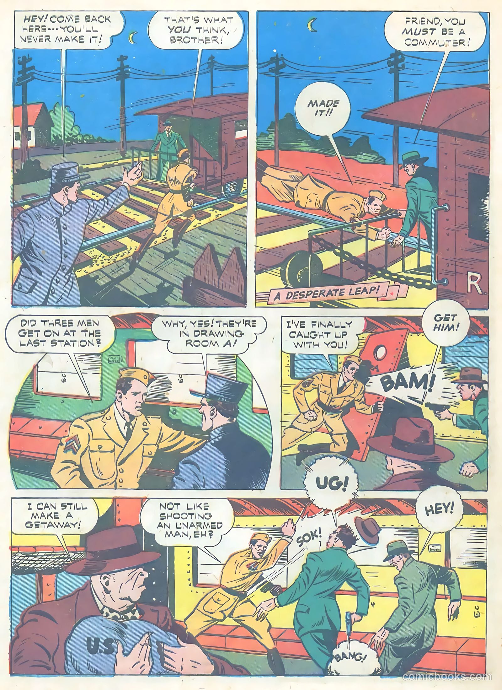 Exciting Comics #20 (1942) — page 65 of 67