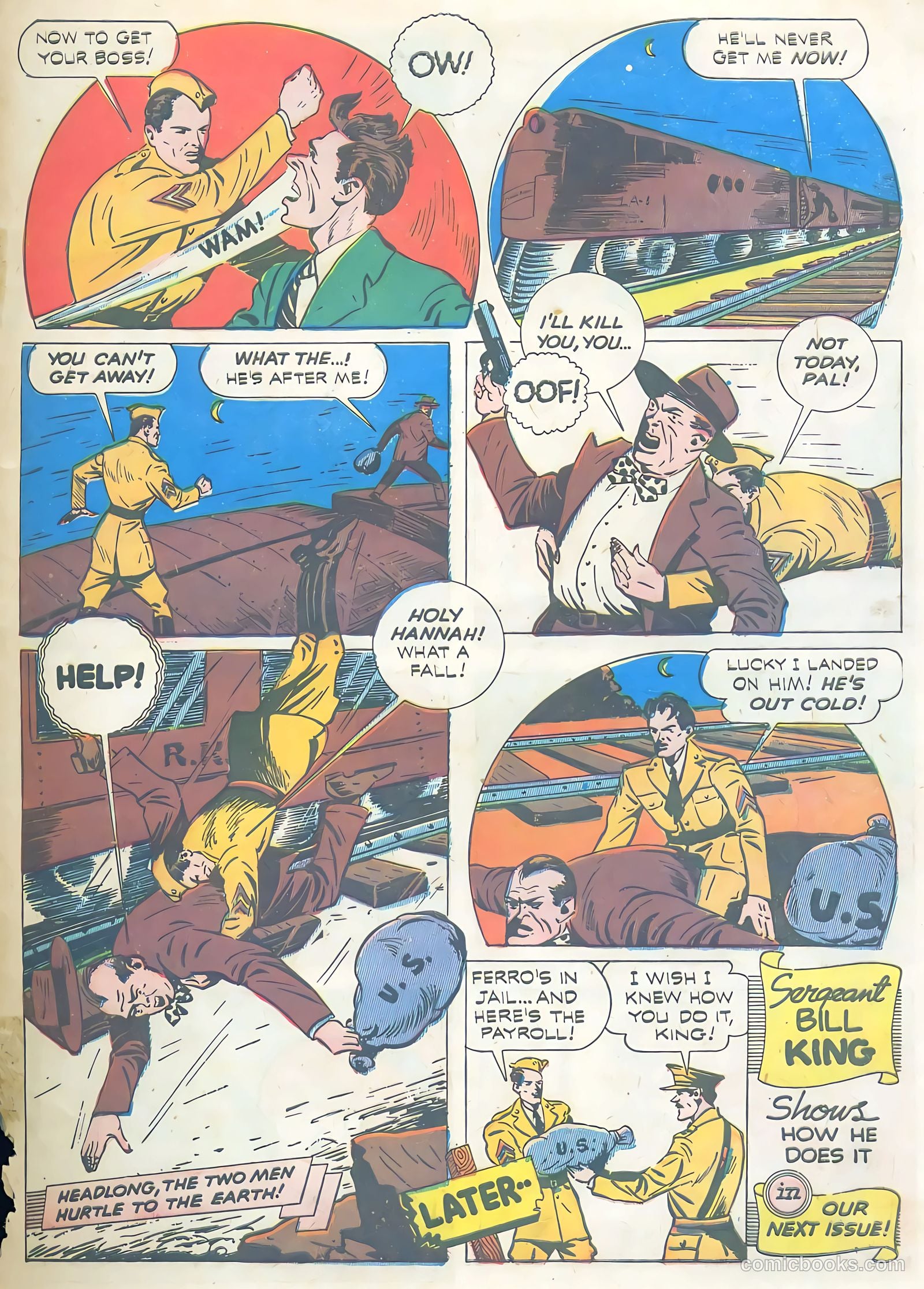 Exciting Comics #20 (1942) — page 66 of 67