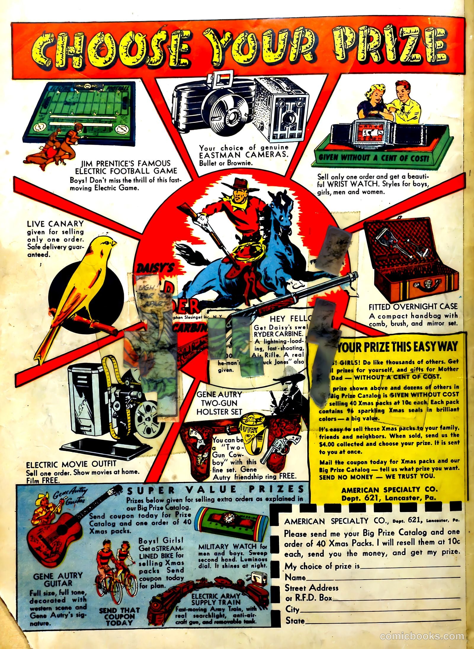 Prize Comics #17 (1940) — page 48 of 48