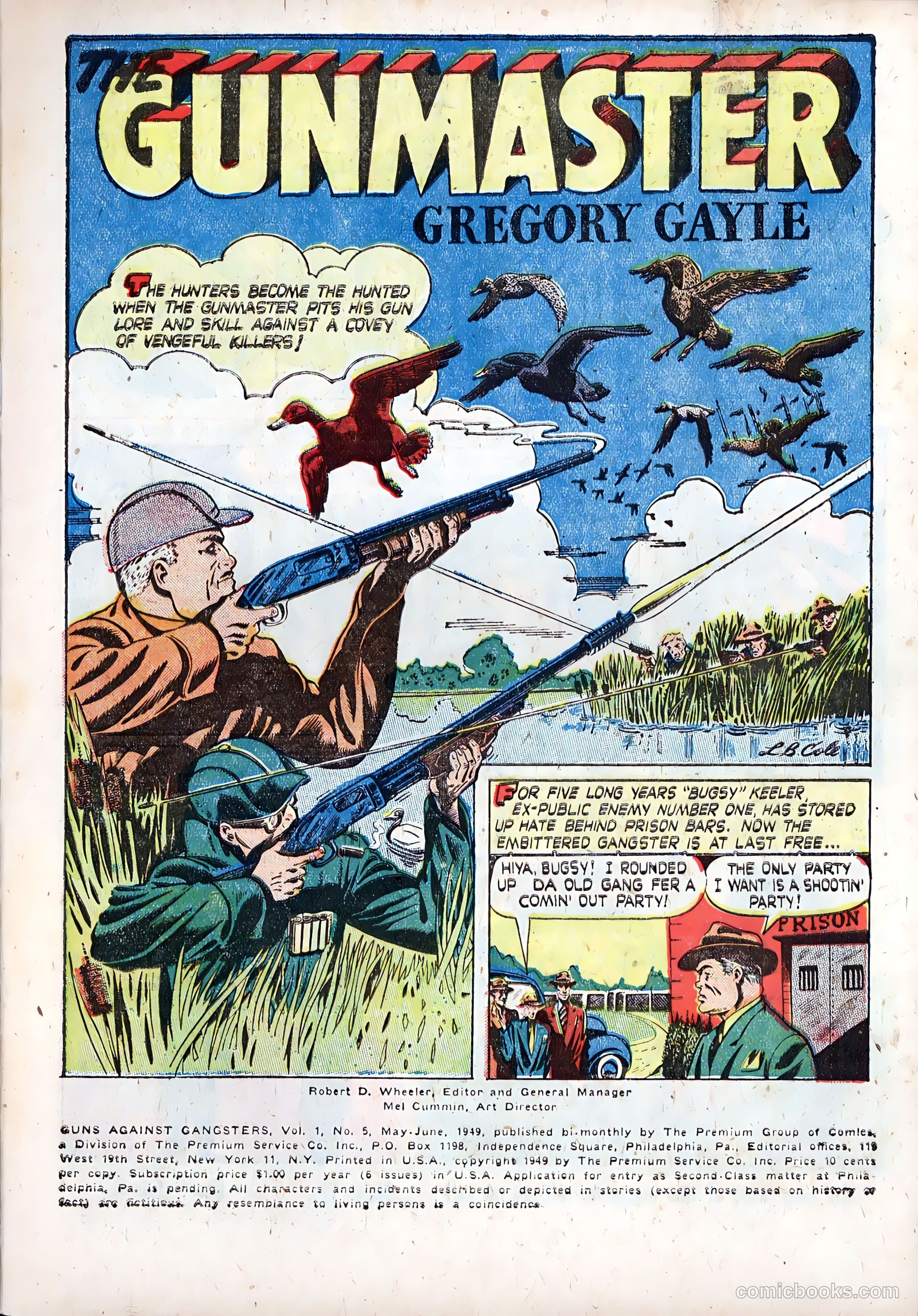 Guns Against Gangsters #5 (1948) — page 3 of 36