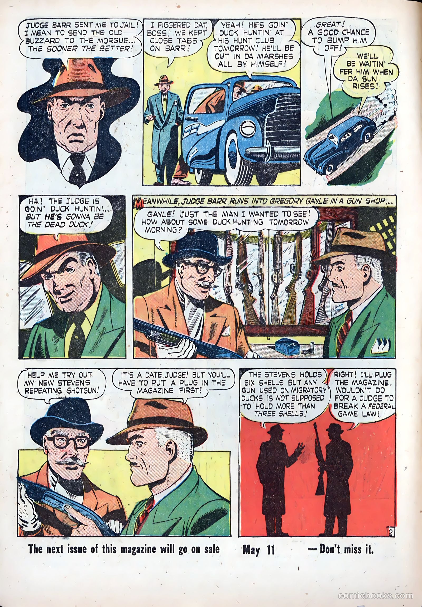 Guns Against Gangsters #5 (1948) — page 4 of 36