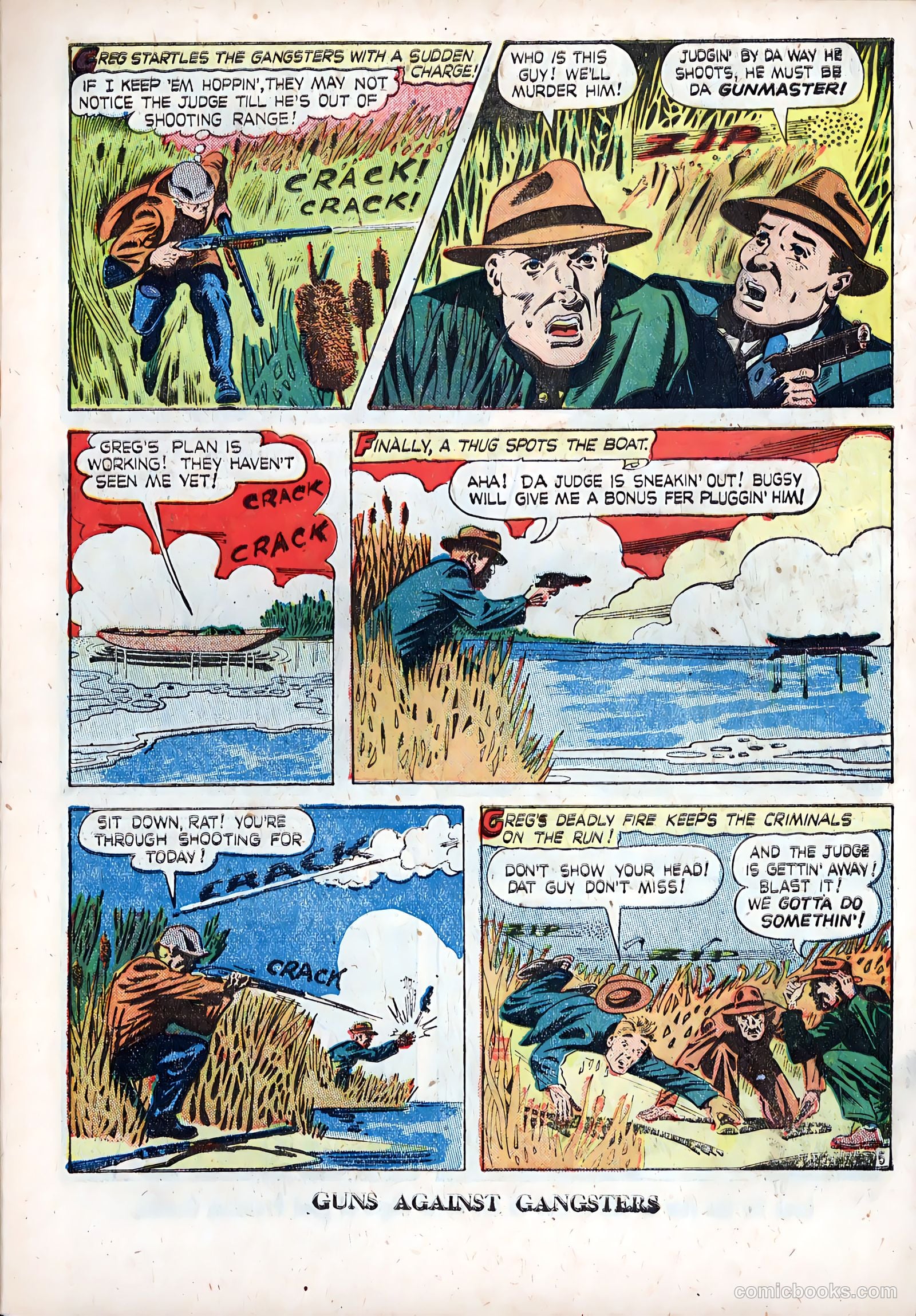 Guns Against Gangsters #5 (1948) — page 7 of 36