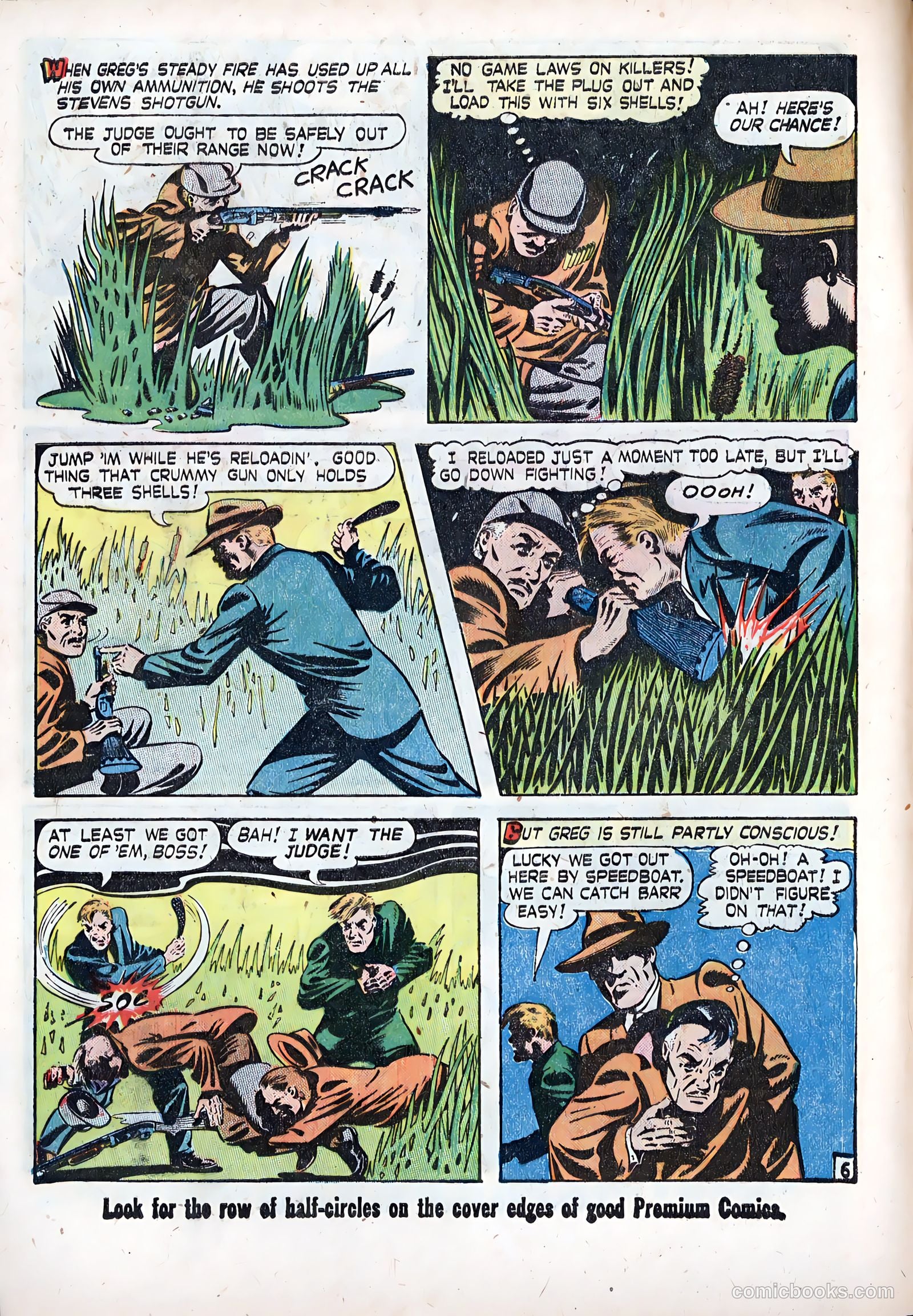 Guns Against Gangsters #5 (1948) — page 8 of 36