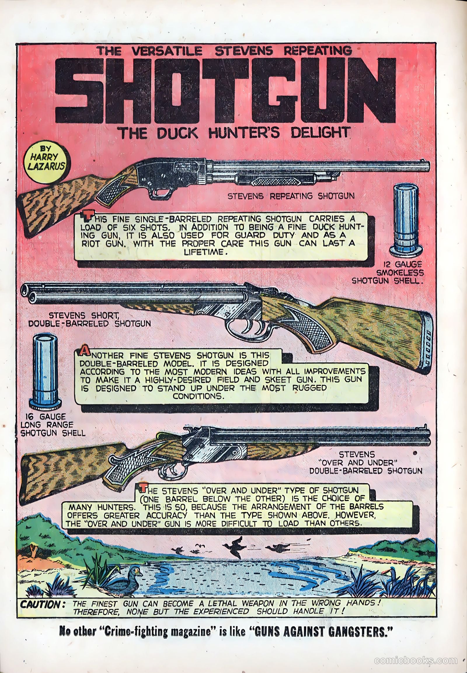 Guns Against Gangsters #5 (1948) — page 12 of 36