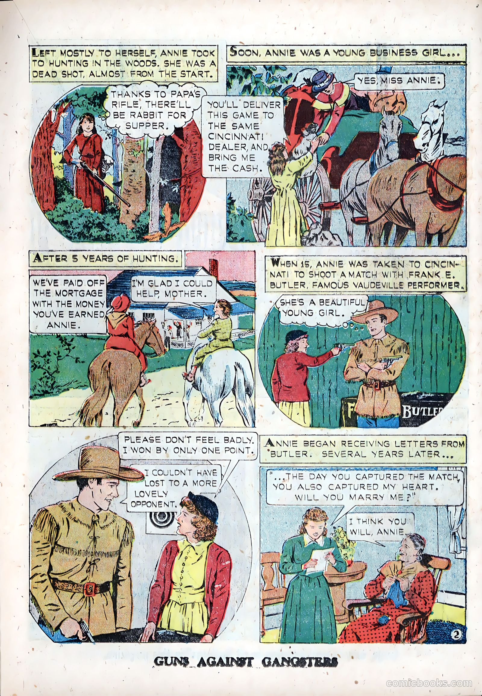 Guns Against Gangsters #5 (1948) — page 15 of 36