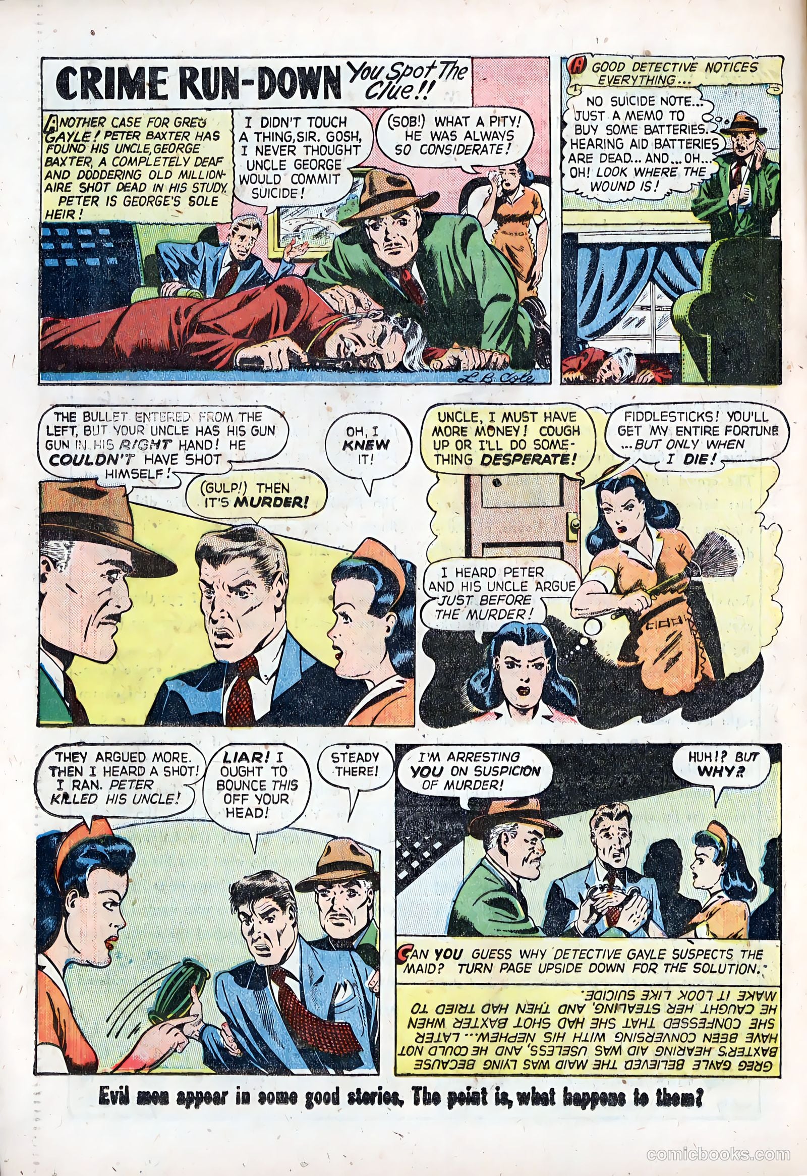 Guns Against Gangsters #5 (1948) — page 20 of 36