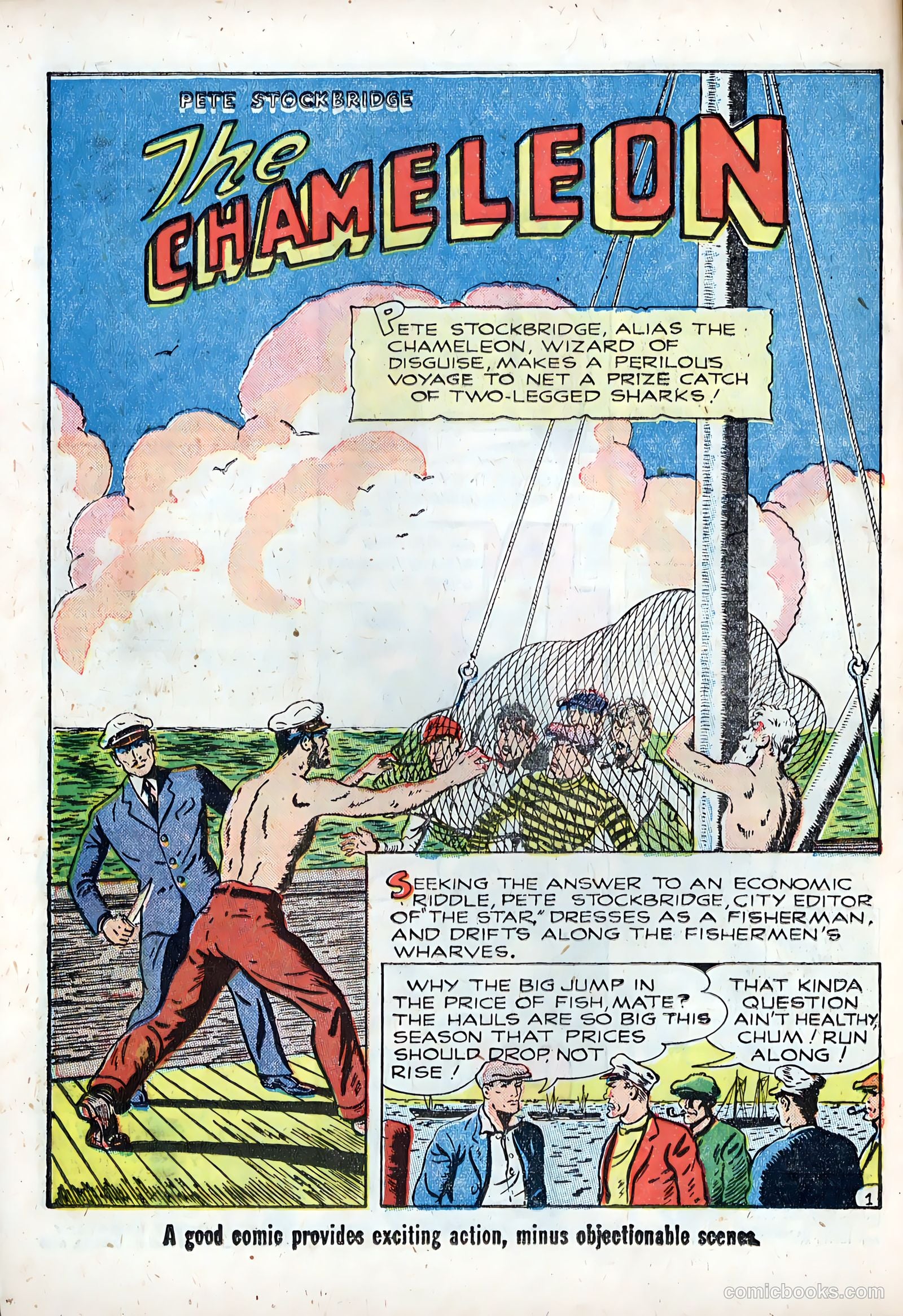Guns Against Gangsters #5 (1948) — page 22 of 36