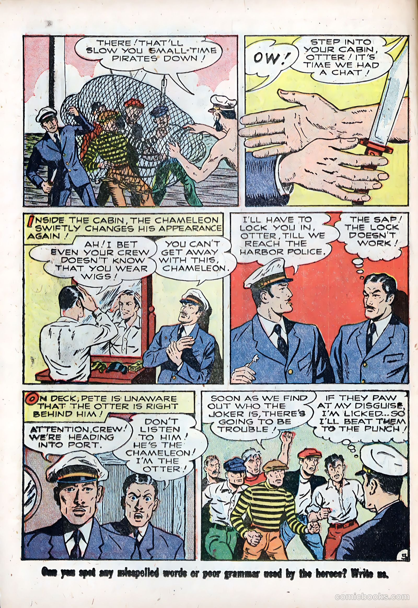 Guns Against Gangsters #5 (1948) — page 26 of 36