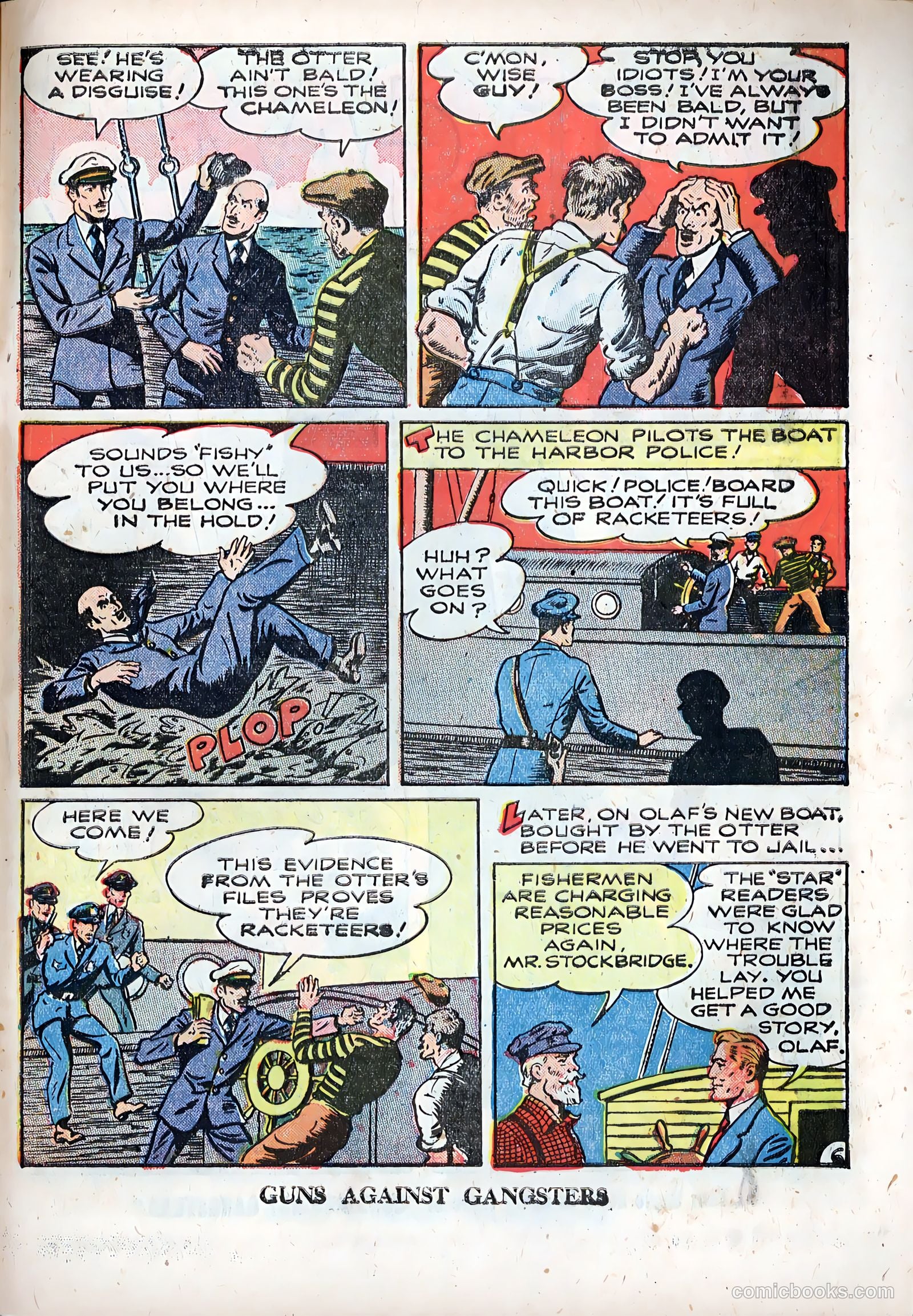 Guns Against Gangsters #5 (1948) — page 27 of 36