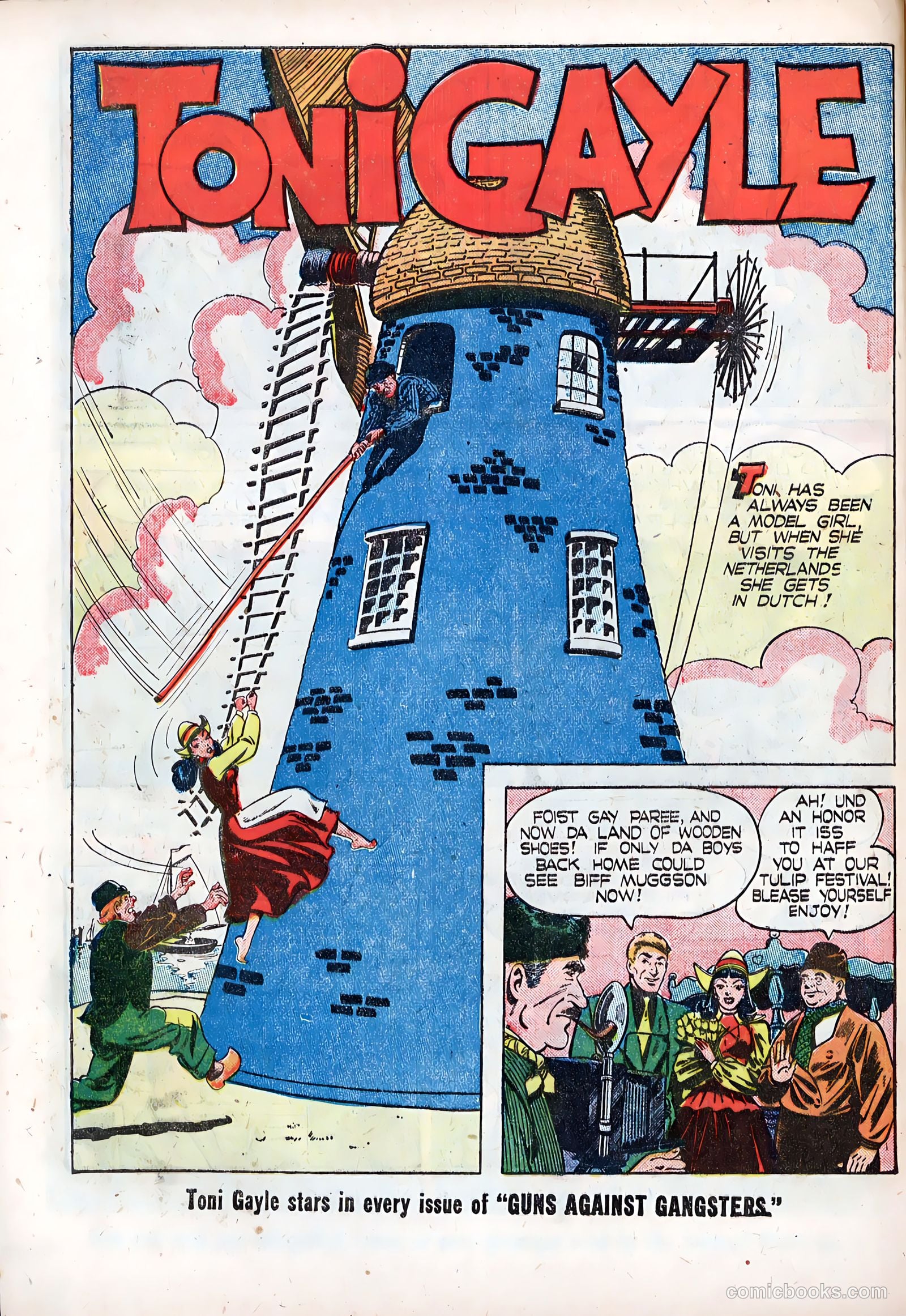 Guns Against Gangsters #5 (1948) — page 28 of 36