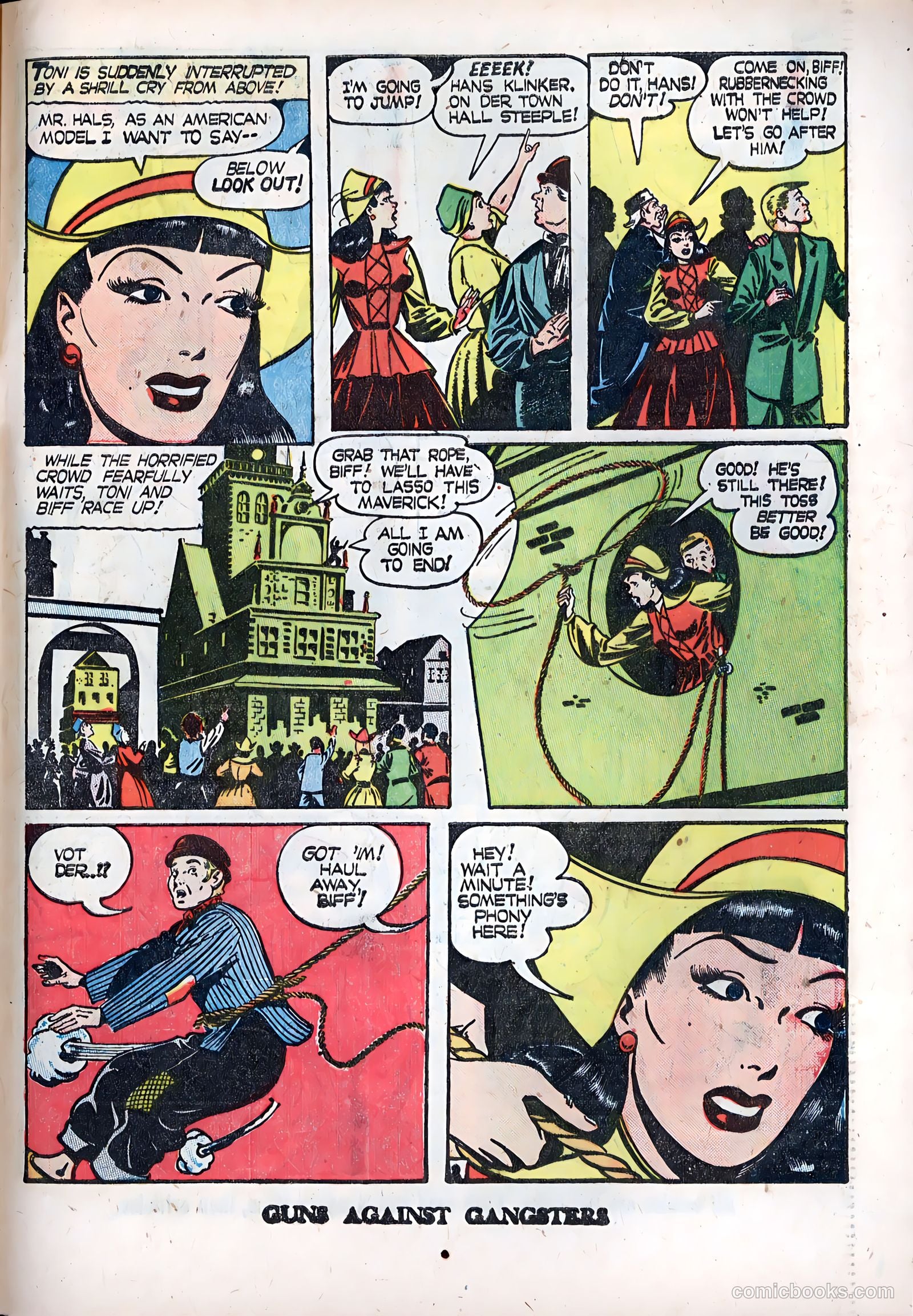 Guns Against Gangsters #5 (1948) — page 29 of 36
