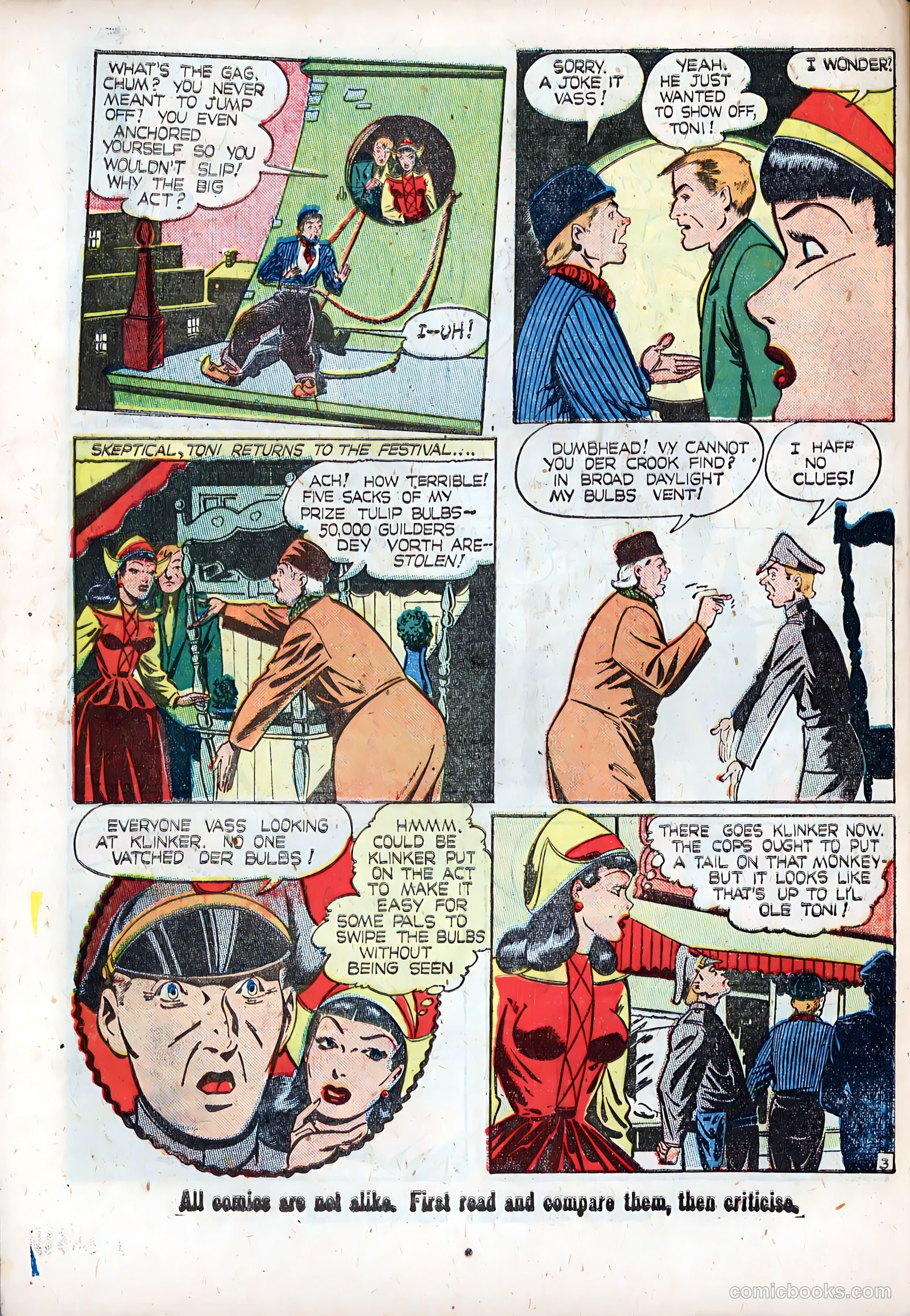 Guns Against Gangsters #5 (1948) — page 30 of 36