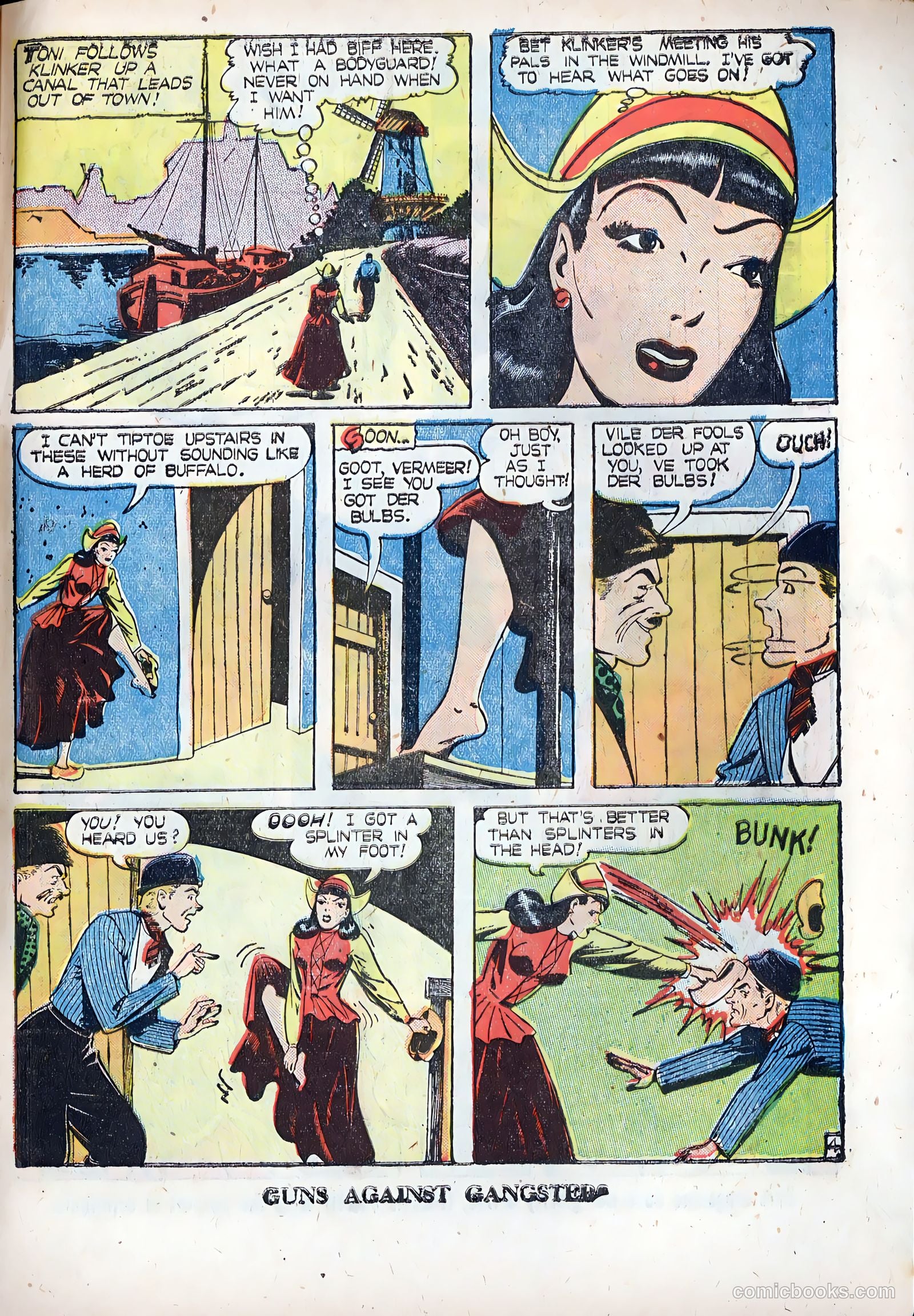 Guns Against Gangsters #5 (1948) — page 31 of 36