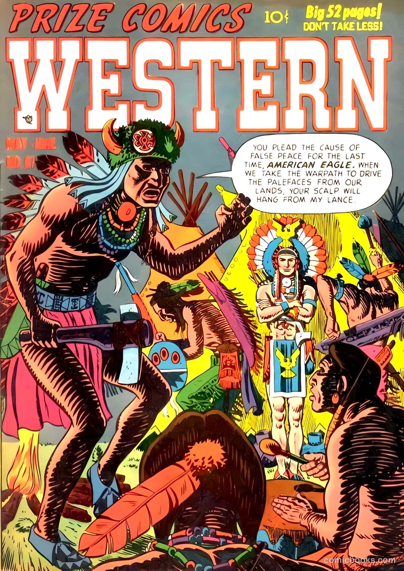 Prize Comics Western #87