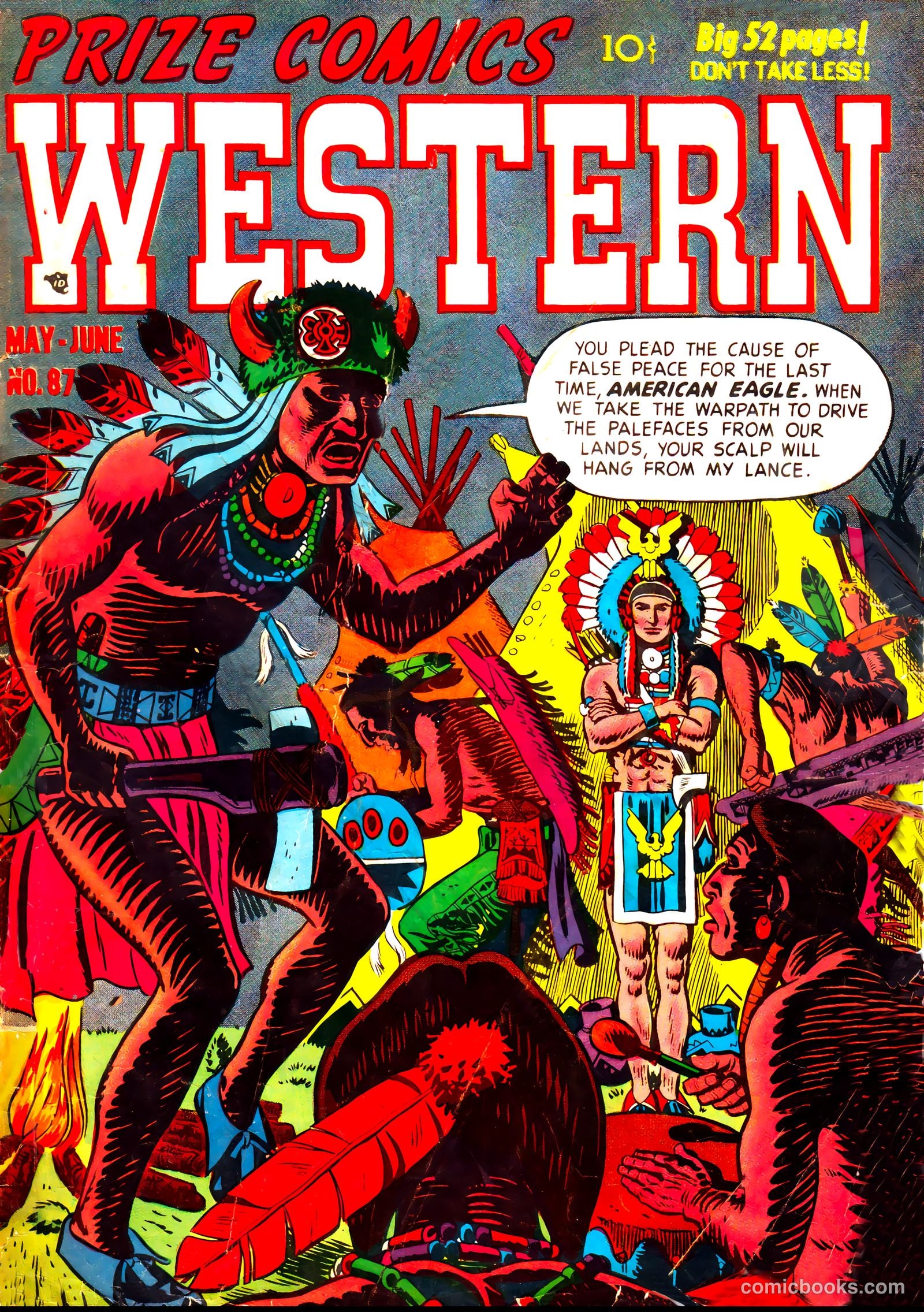 Prize Comics Western #87 (1950) — page 2 of 53