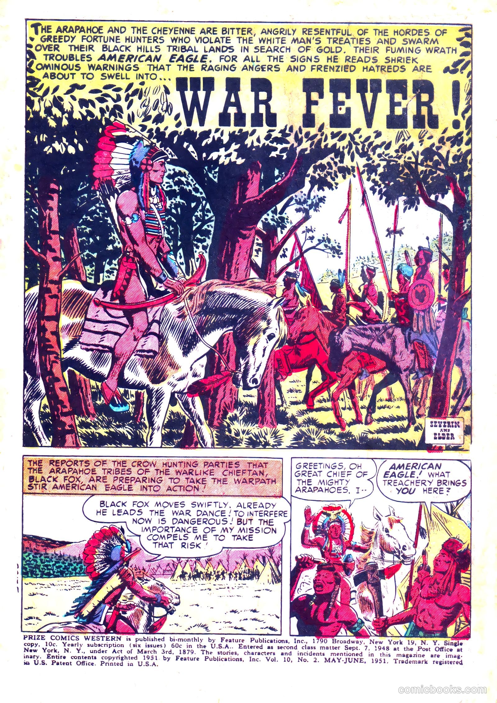 Prize Comics Western #87 (1950) — page 4 of 53