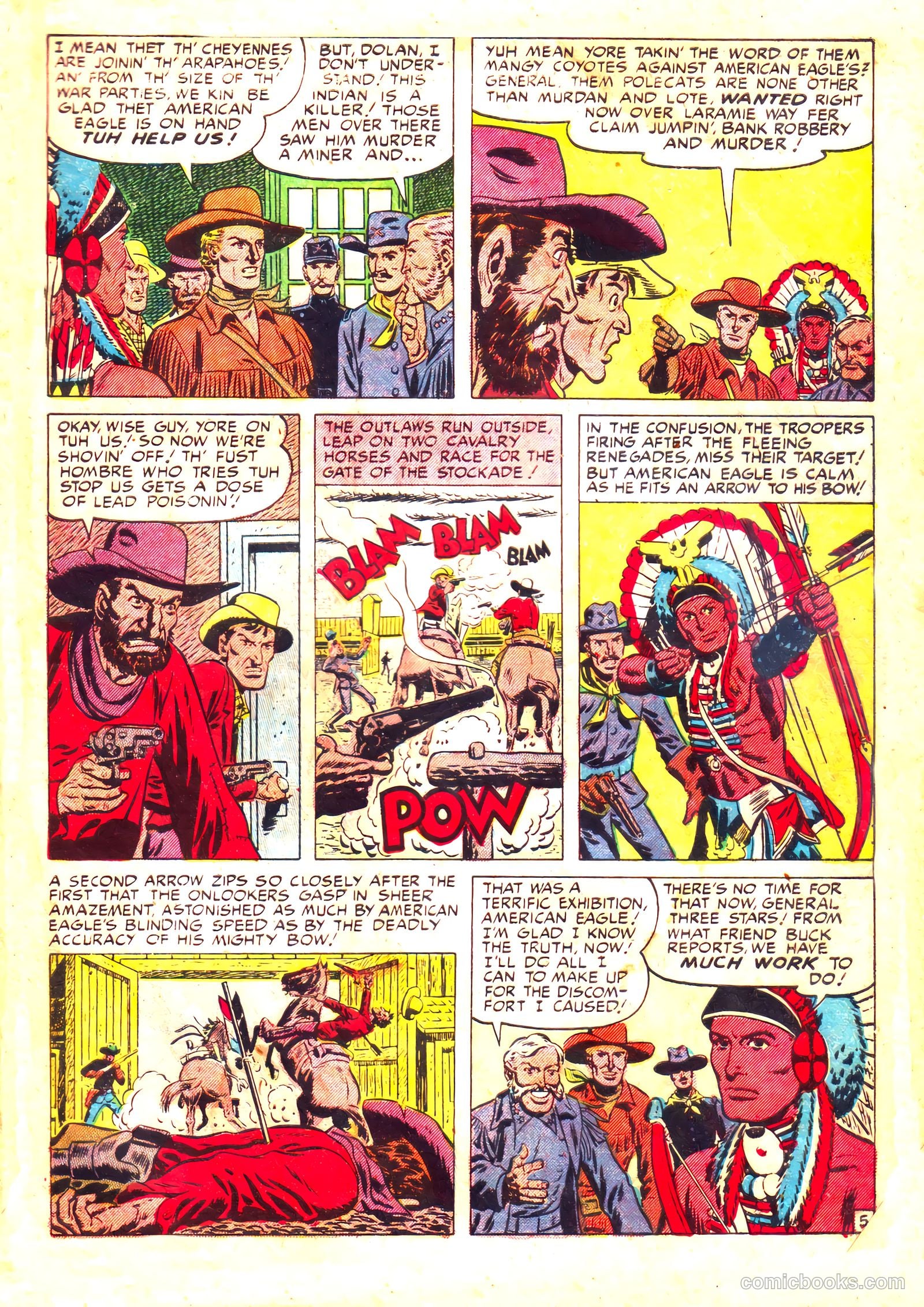Prize Comics Western #87 (1950) — page 8 of 53