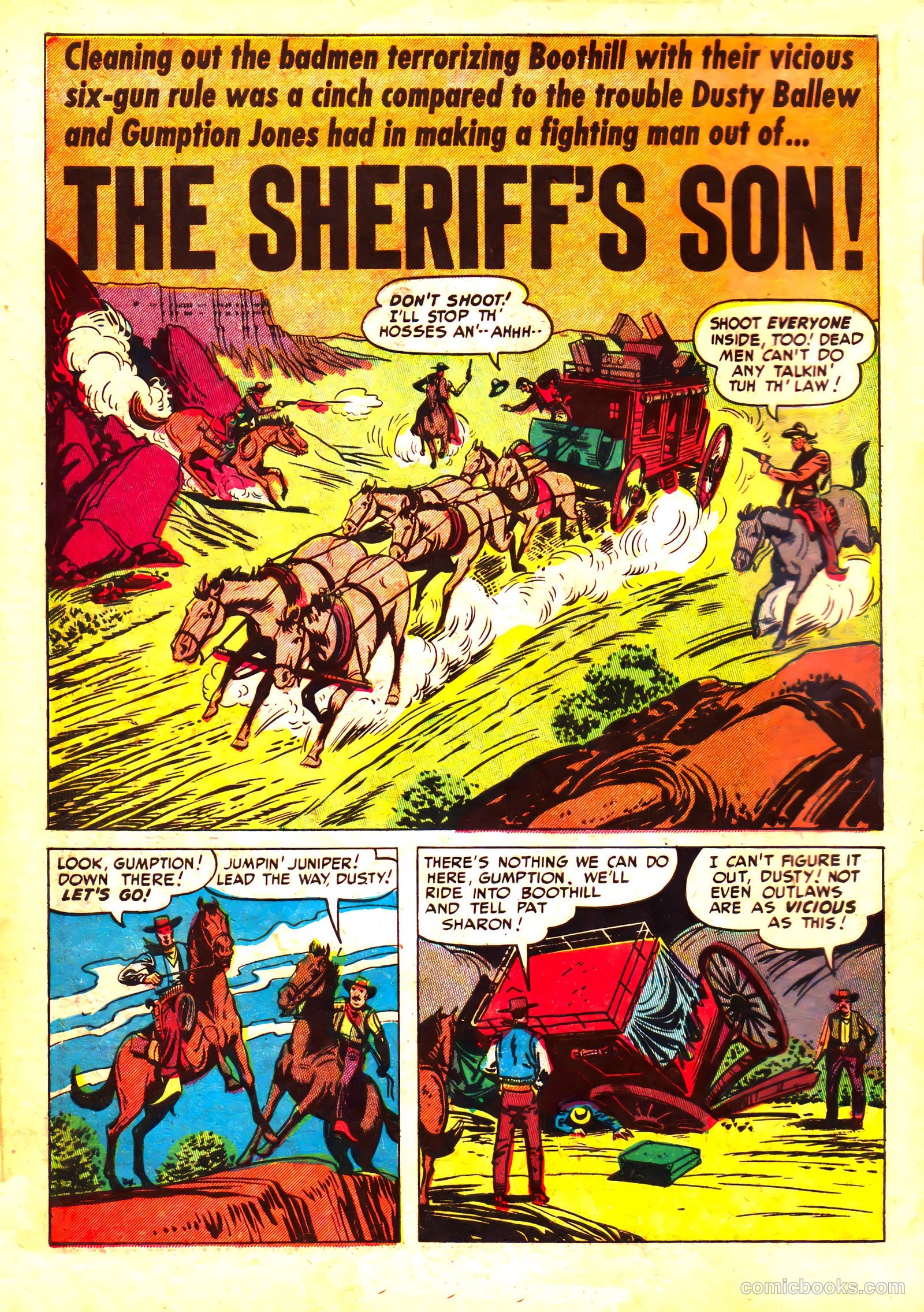 Prize Comics Western #87 (1950) — page 15 of 53