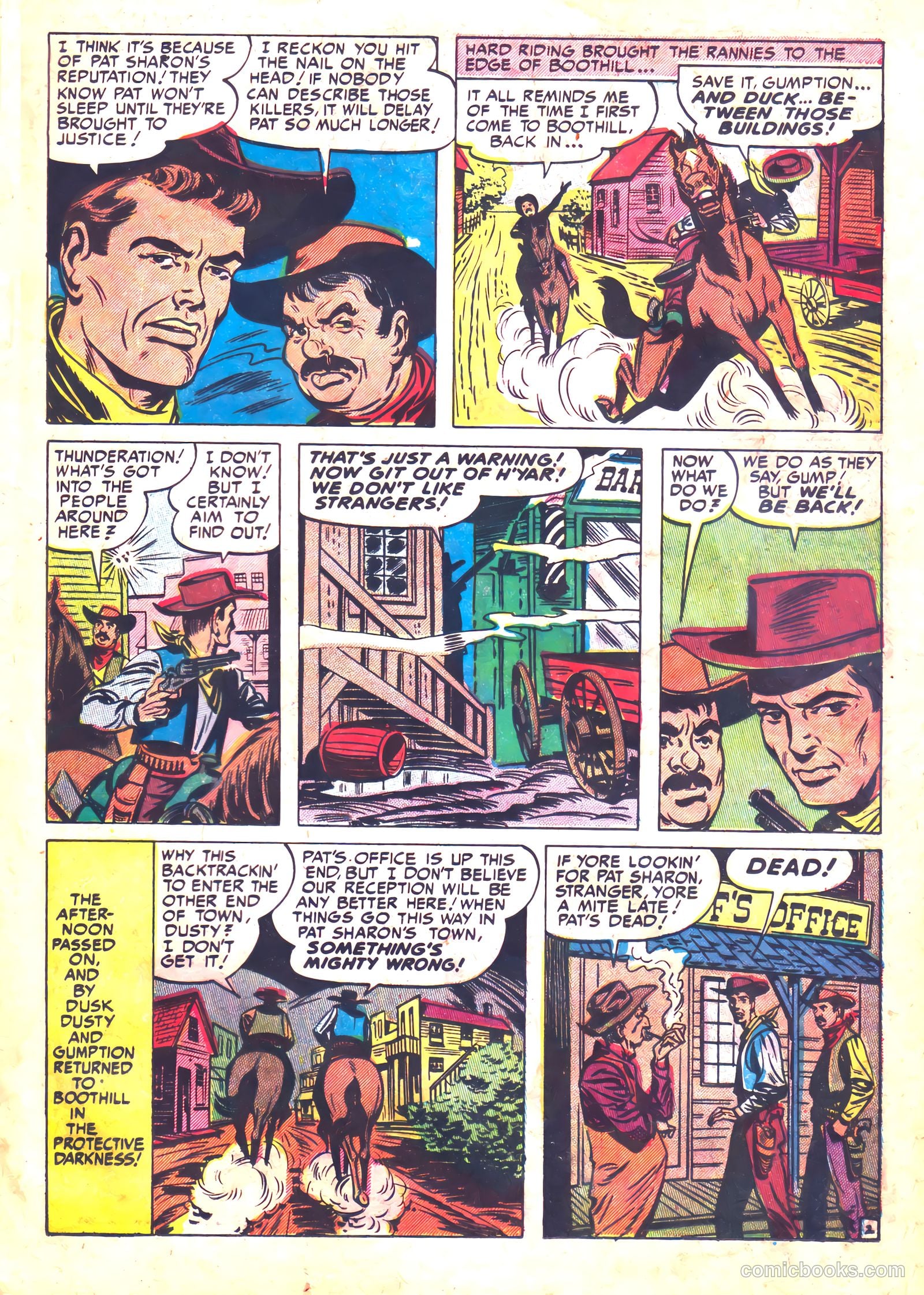 Prize Comics Western #87 (1950) — page 16 of 53