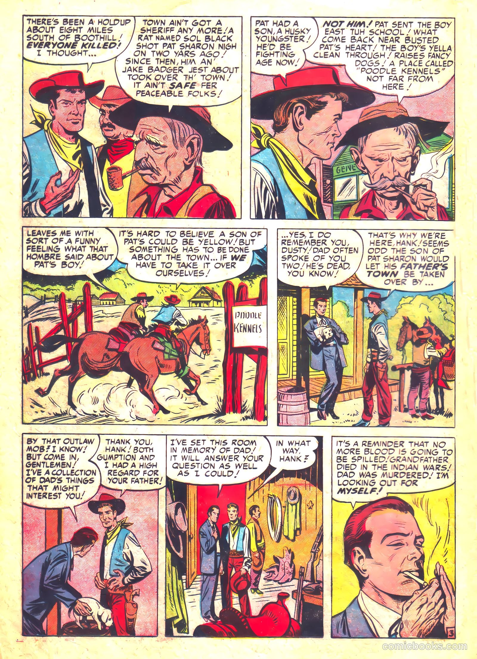 Prize Comics Western #87 (1950) — page 17 of 53