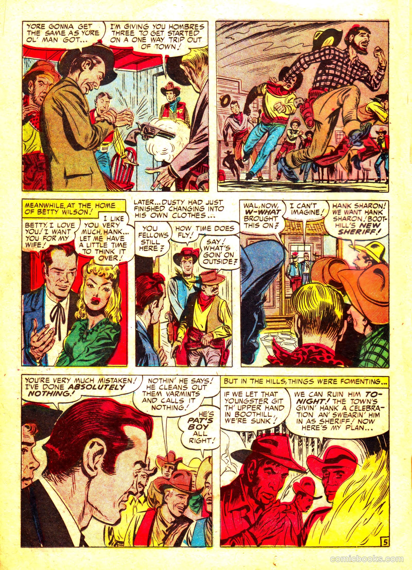 Prize Comics Western #87 (1950) — page 19 of 53