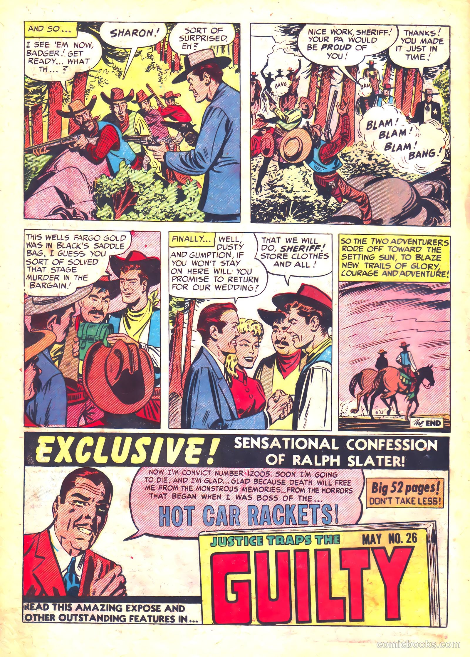 Prize Comics Western #87 (1950) — page 21 of 53