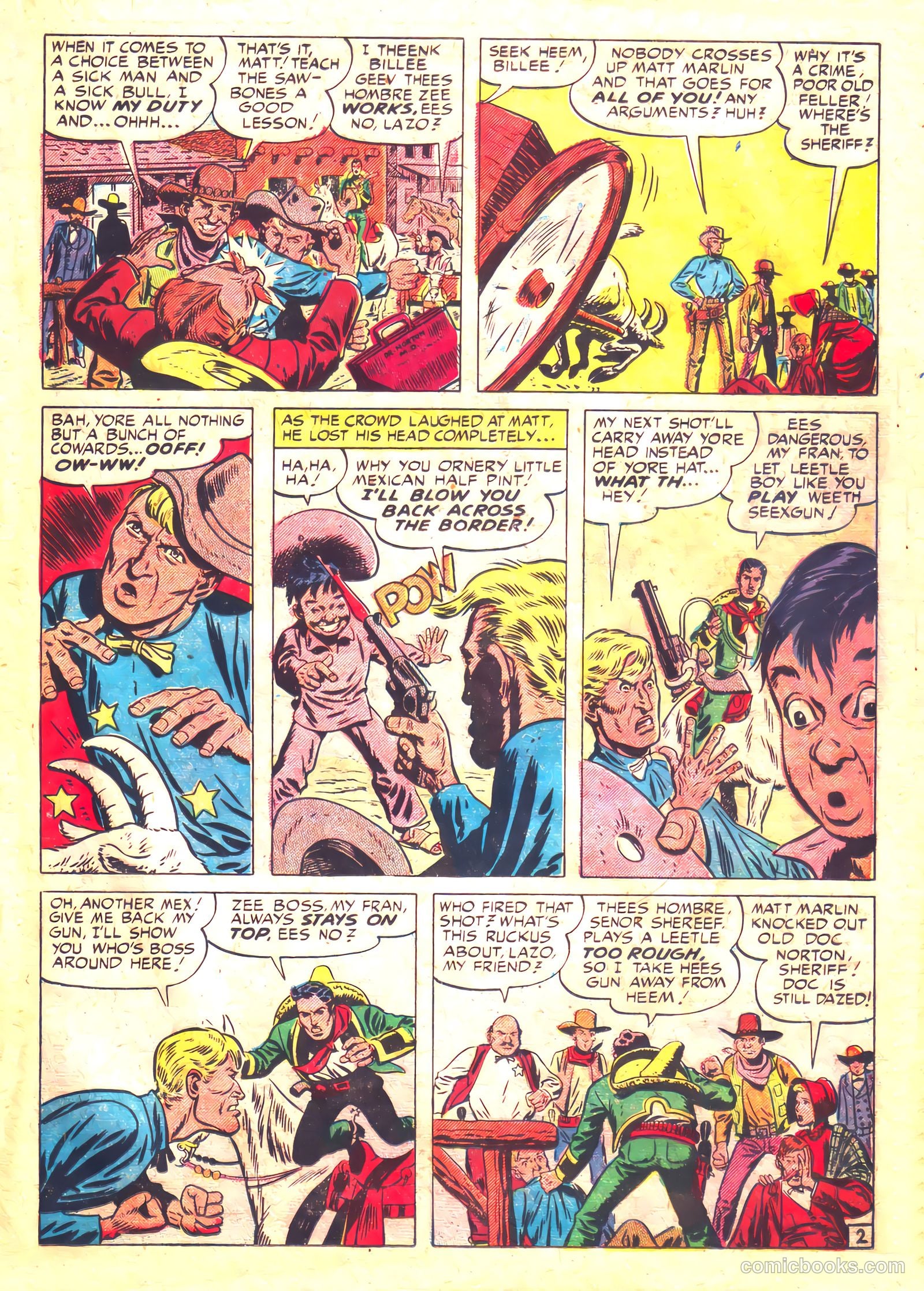 Prize Comics Western #87 (1950) — page 24 of 53