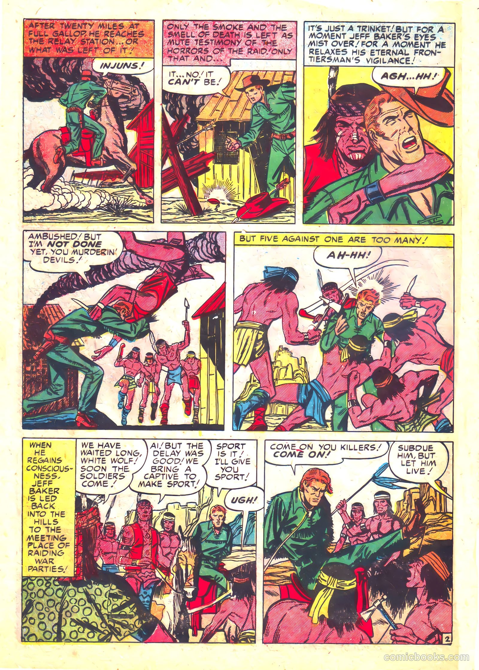 Prize Comics Western #87 (1950) — page 35 of 53