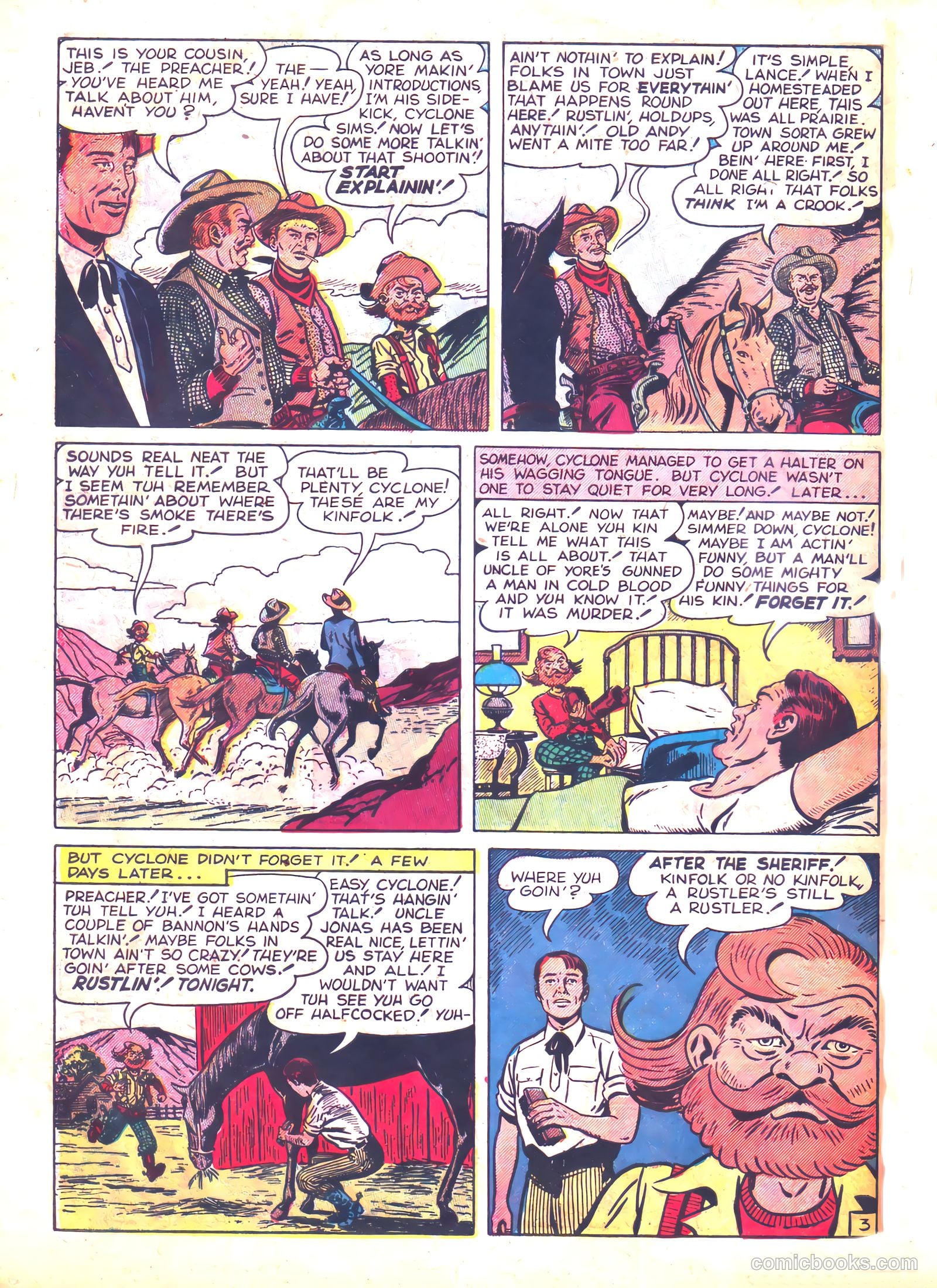 Prize Comics Western #87 (1950) — page 45 of 53