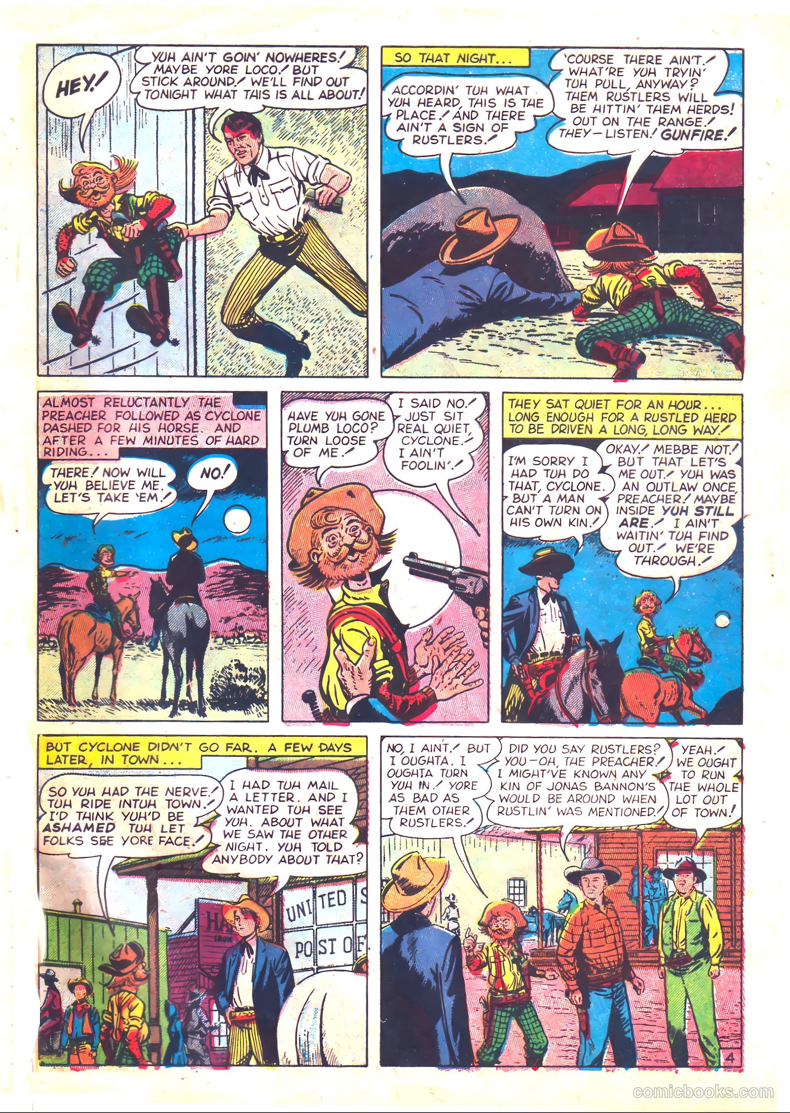 Prize Comics Western #87 (1950) — page 46 of 53