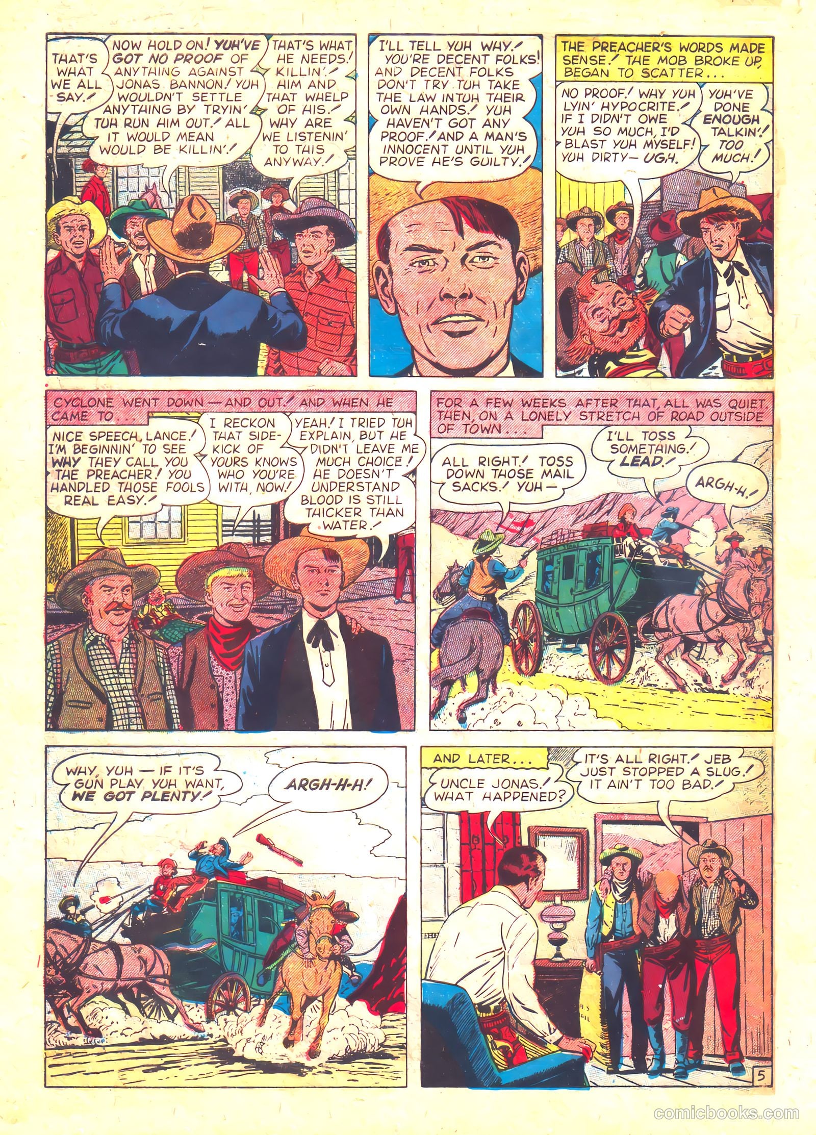 Prize Comics Western #87 (1950) — page 47 of 53